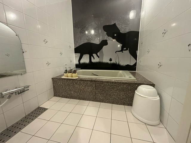 【恐竜】浴室一例