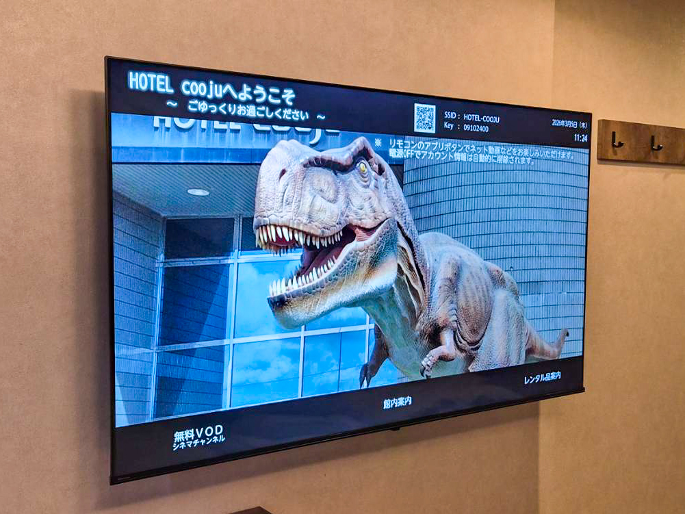 【スマートTV】多彩な動画を視聴できます。