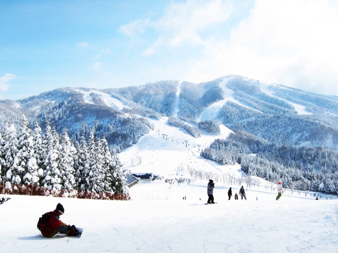 【スキージャム勝山】当ホテルから一番近いスキー場です。