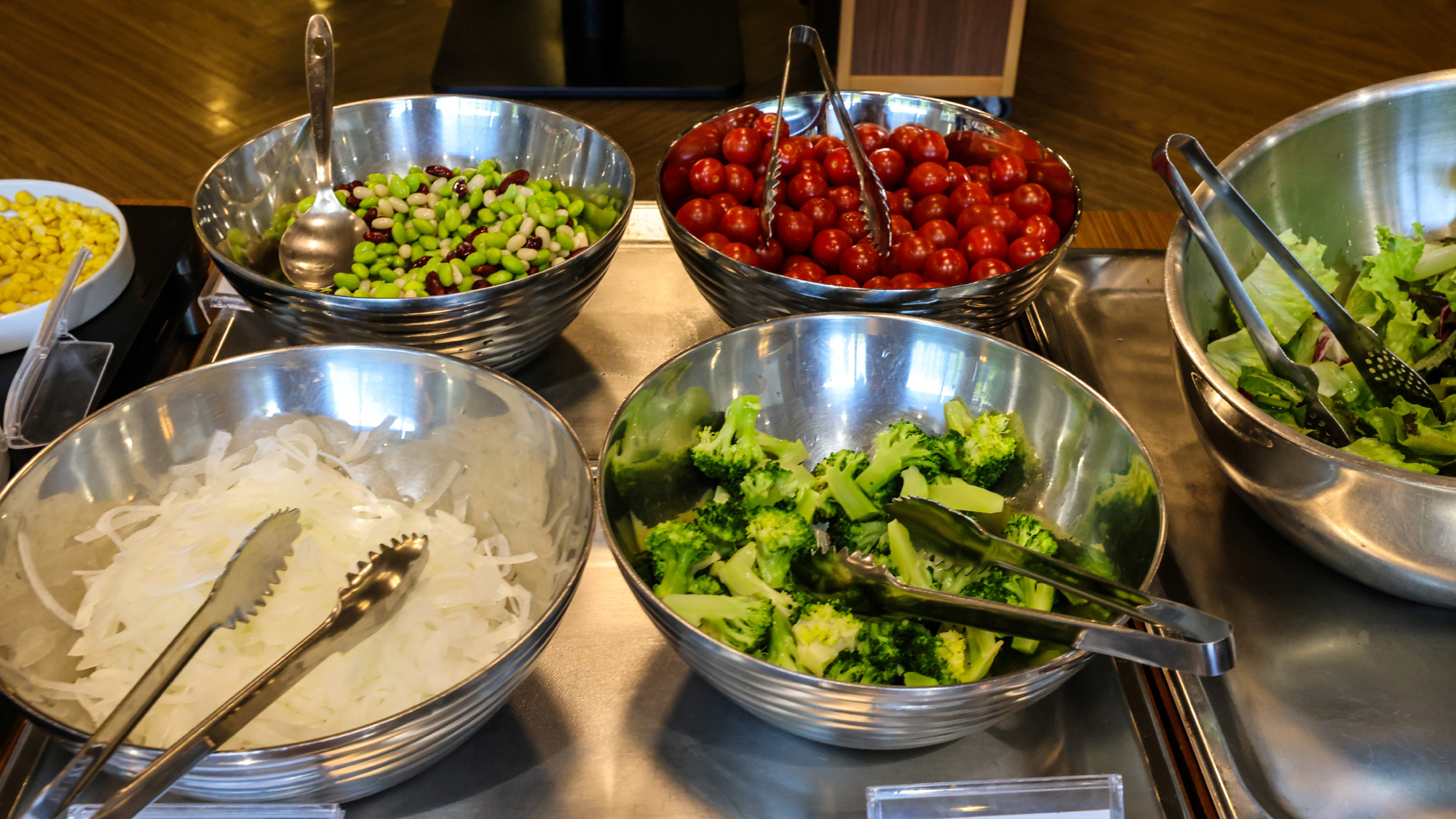 #朝食バイキング　