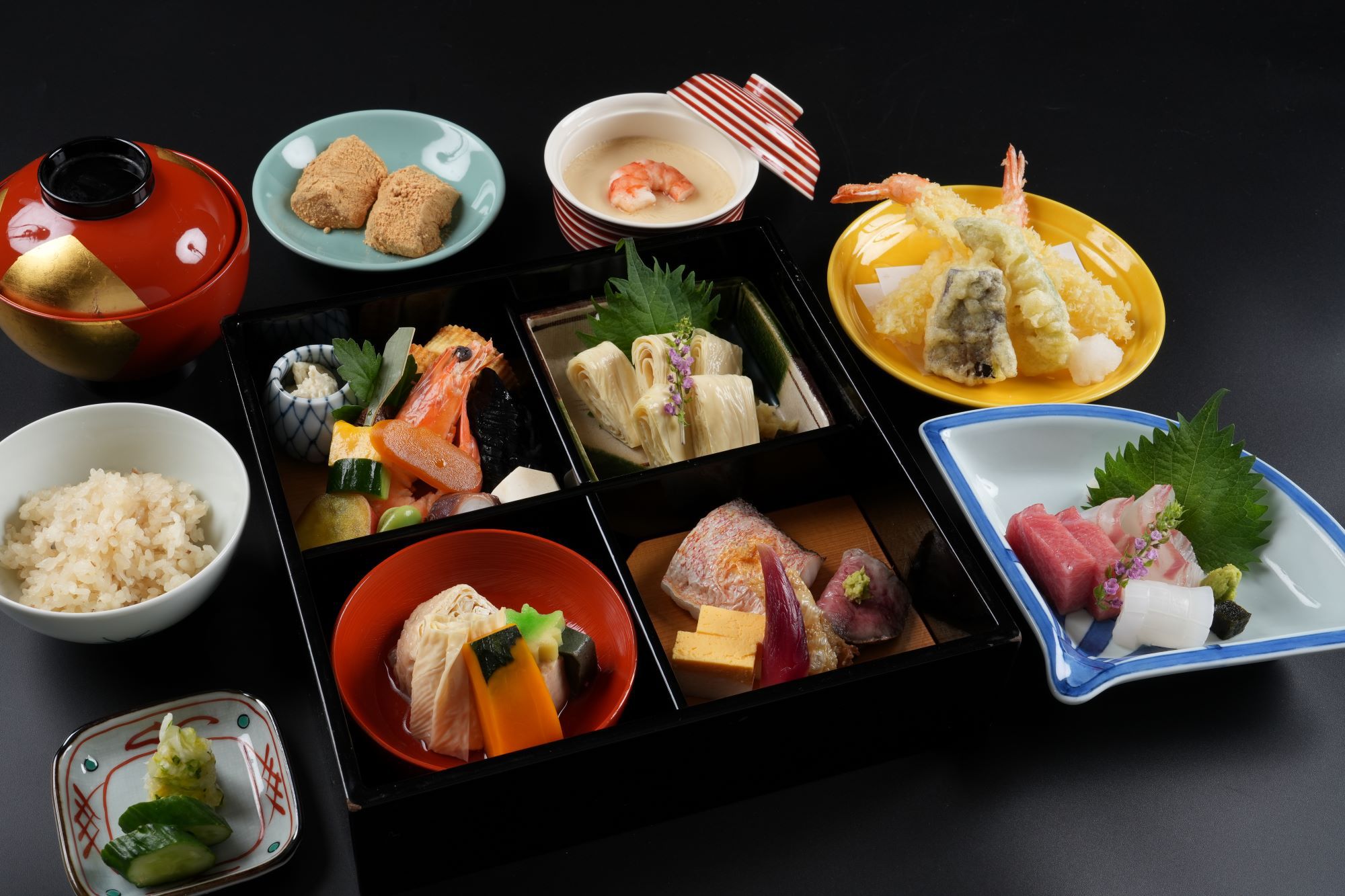 【1泊2食付き】老舗「田ごと」の松花堂弁当・「泉仙」仕出し朝食付きプラン （禁煙/無料Wi-Fi）