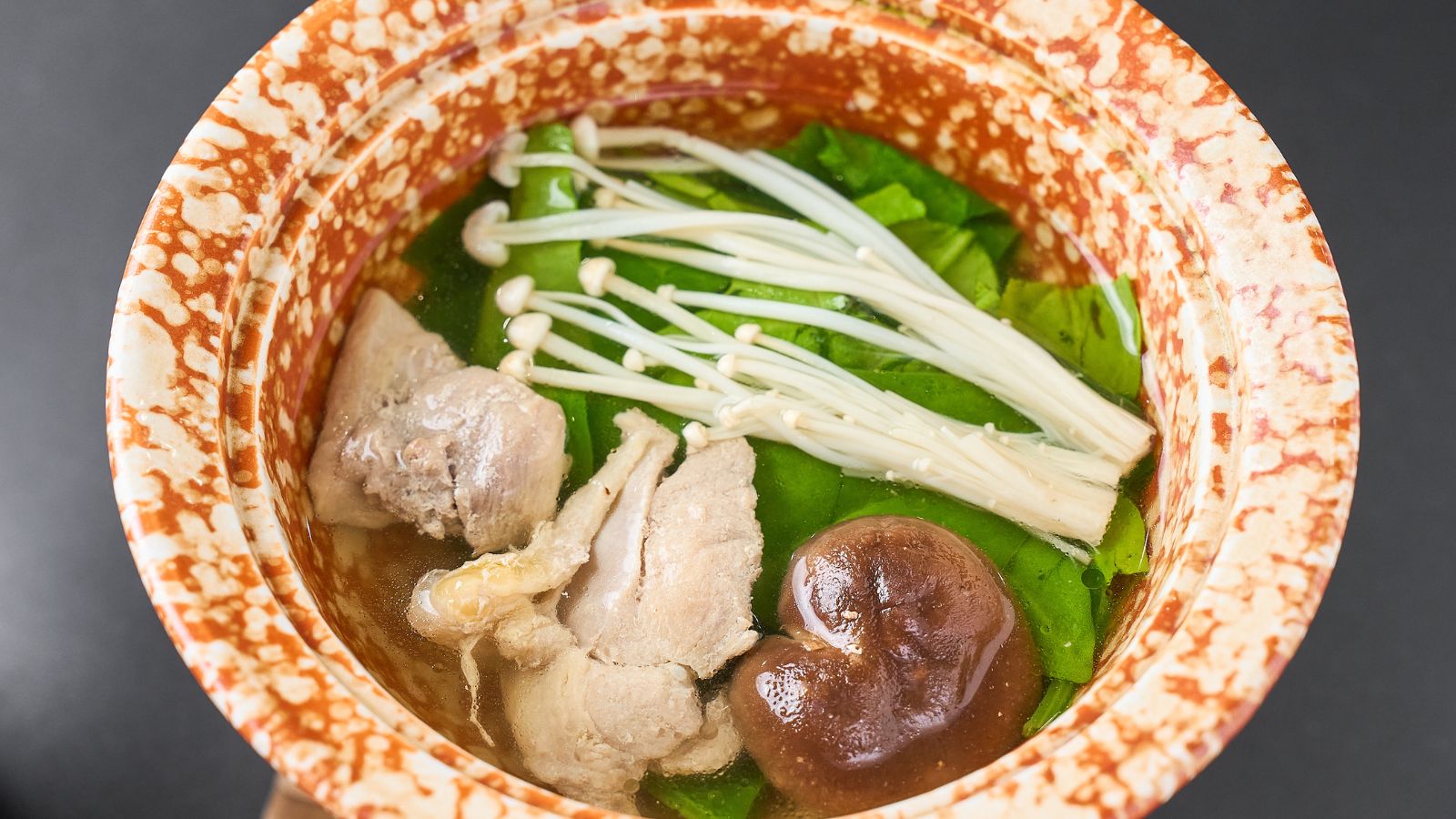 【朝食】小鍋仕立ての一品