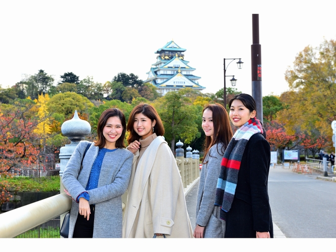 大阪城で歴史を感じてみてはいかがですか？