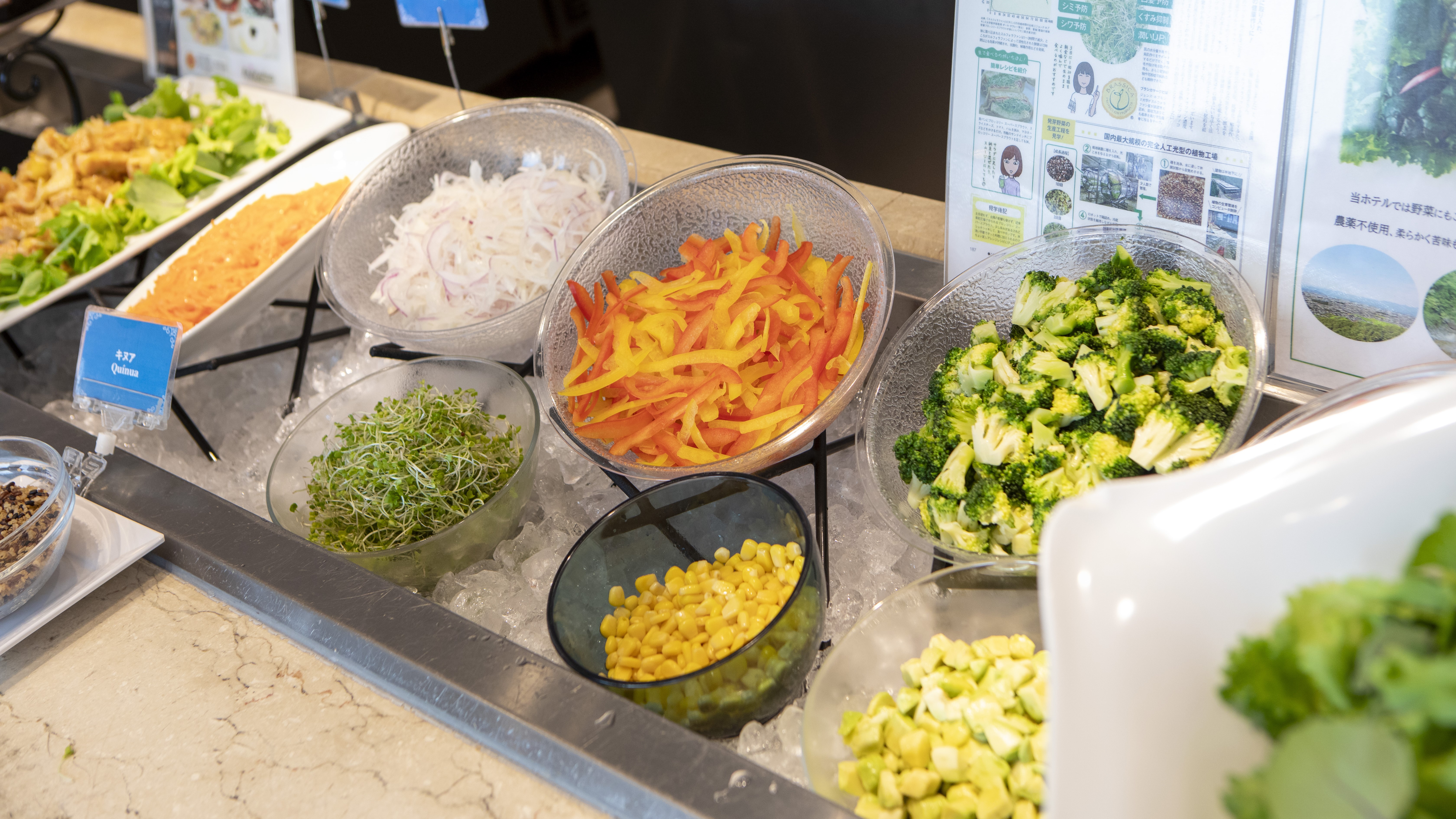 朝食の一例（内容はお日にちや季節で変更となる場合がございます）