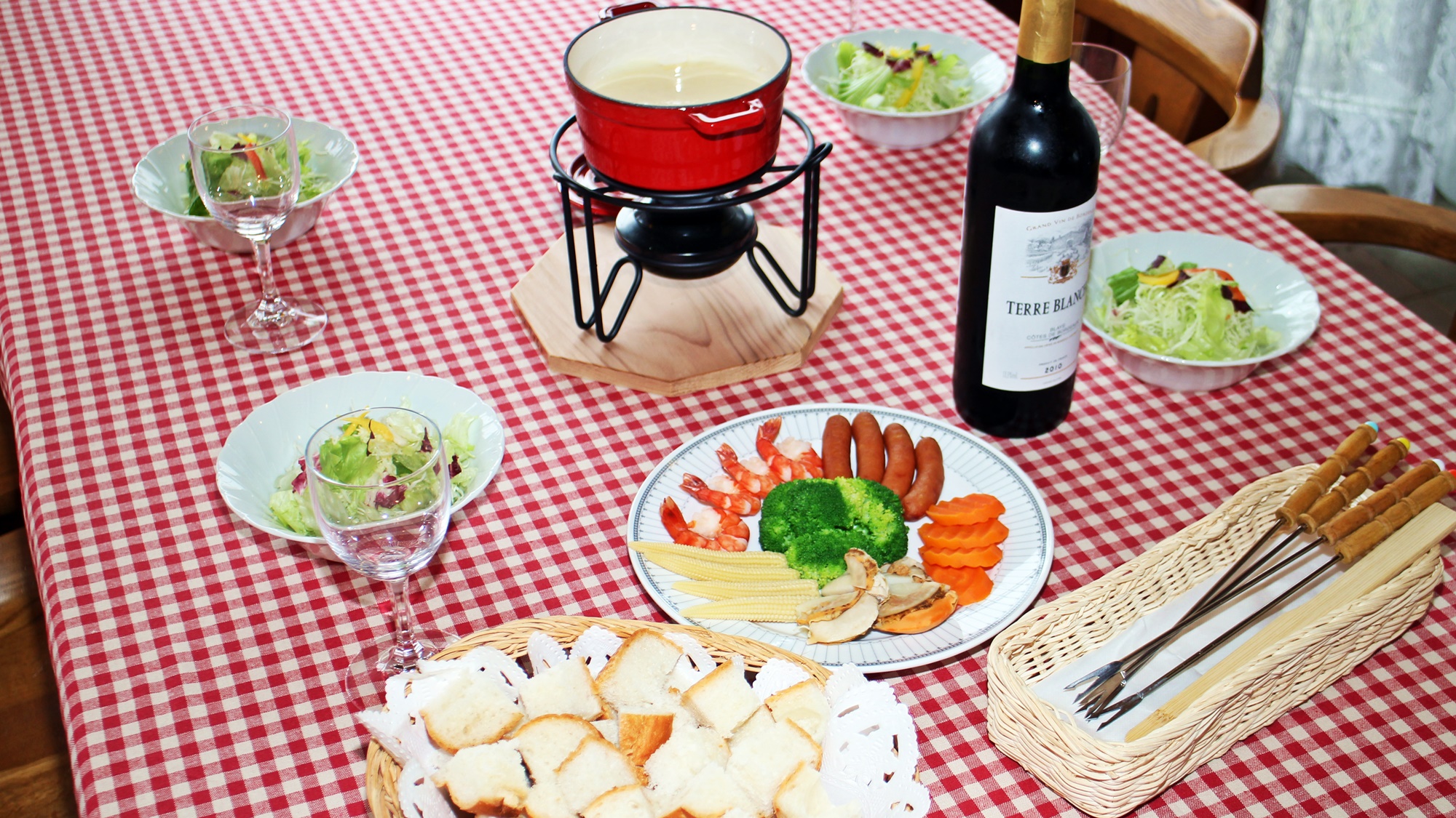 *【お料理】チーズフォンデユ★