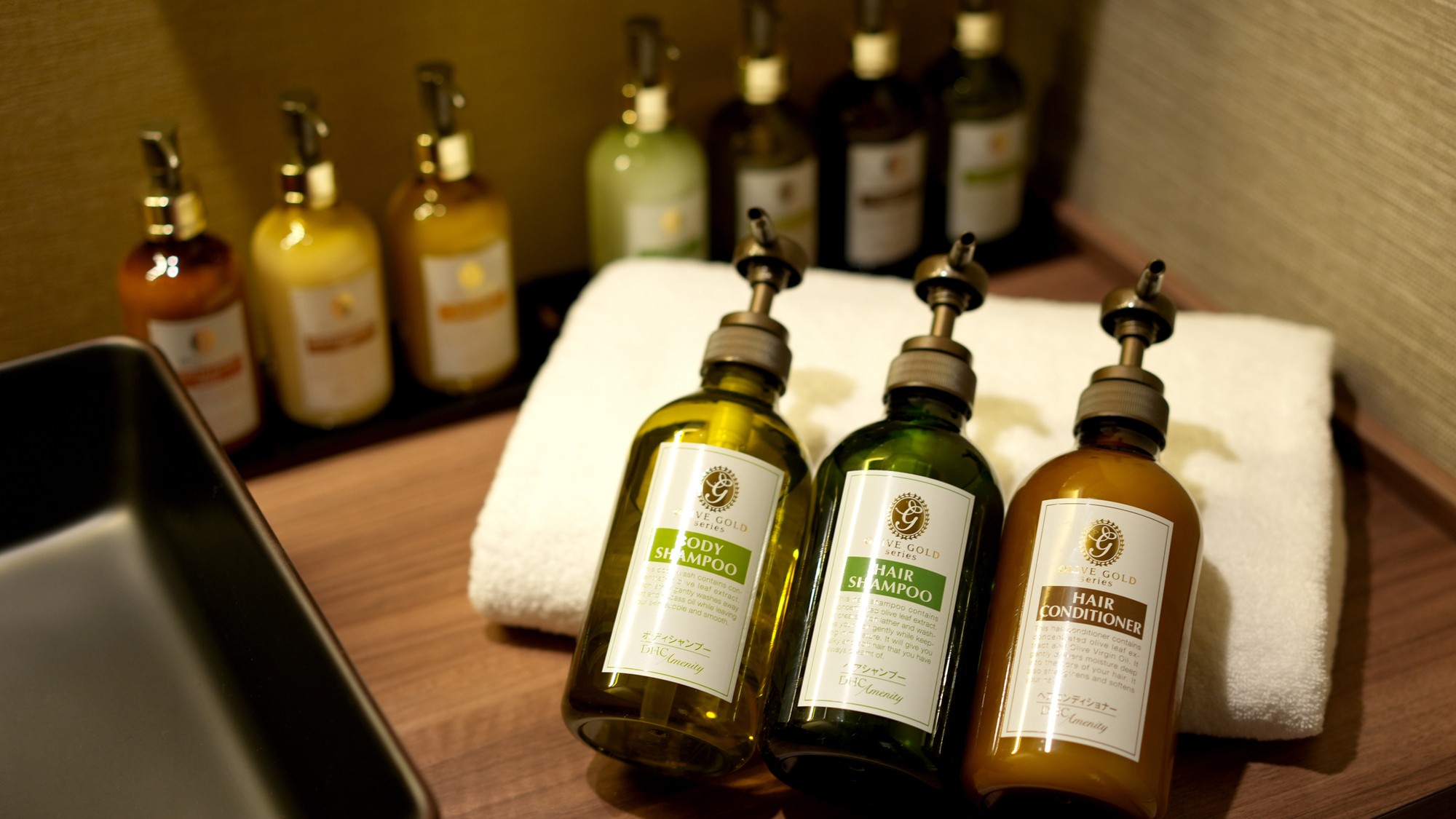 露天風呂付客室アメニティ