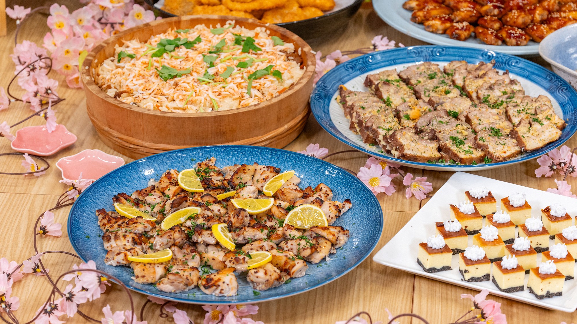 【春】ご夕食ビュッフェ（一例）