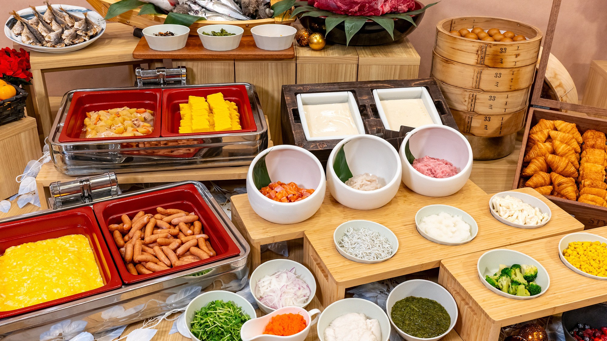 ご朝食ビュッフェ（一例）