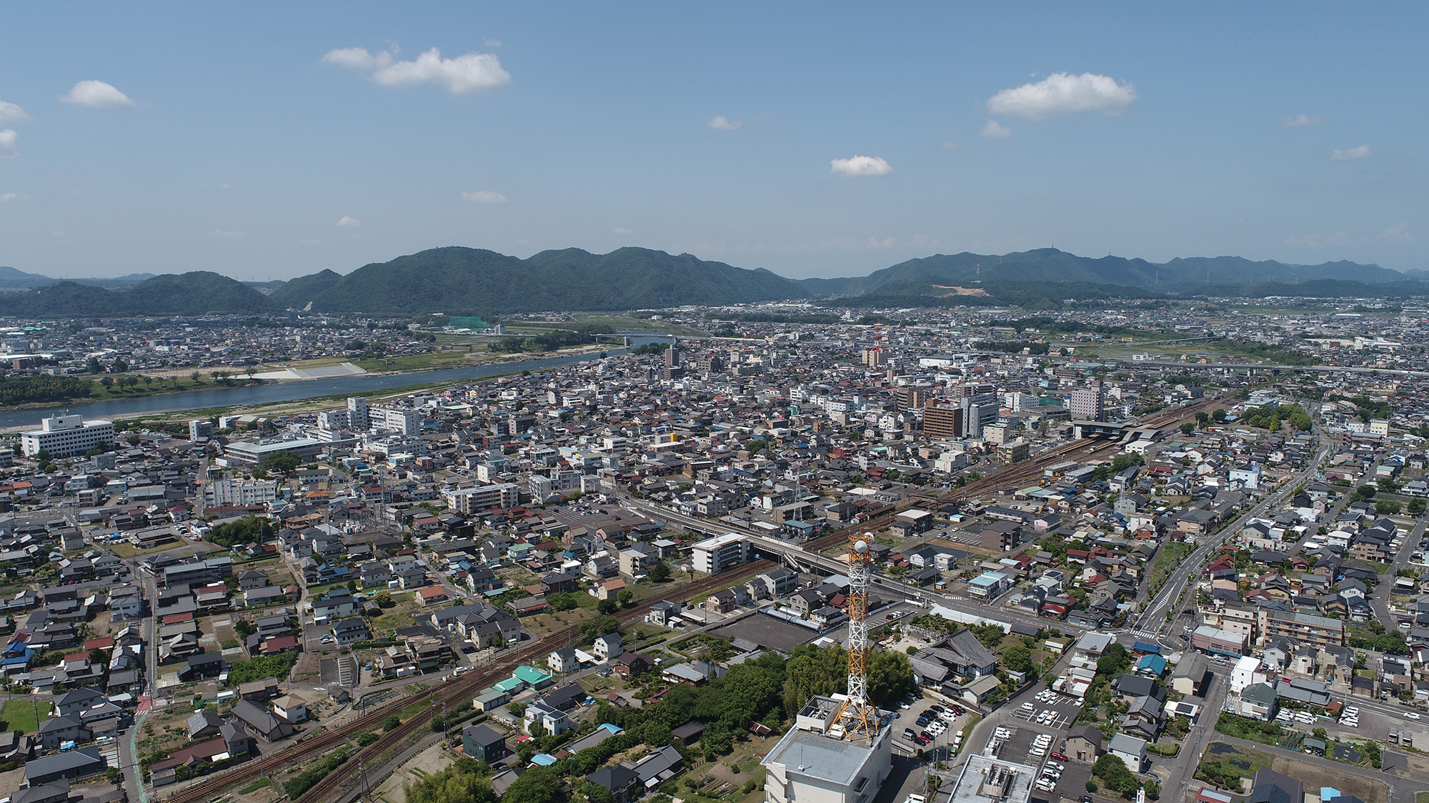 美濃加茂の町