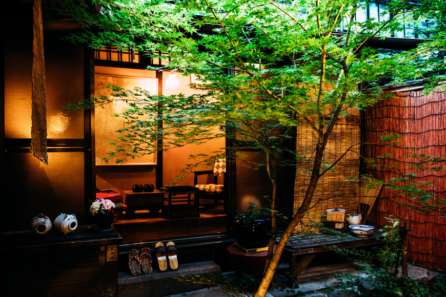 ノスタルジックな空間と静寂が広がり、しっとり京都の雰囲気を満喫（デラックス）