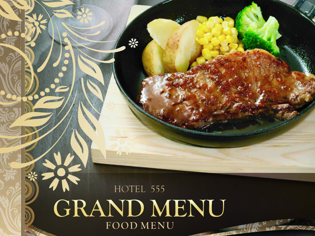 インルームダイニングメニュー