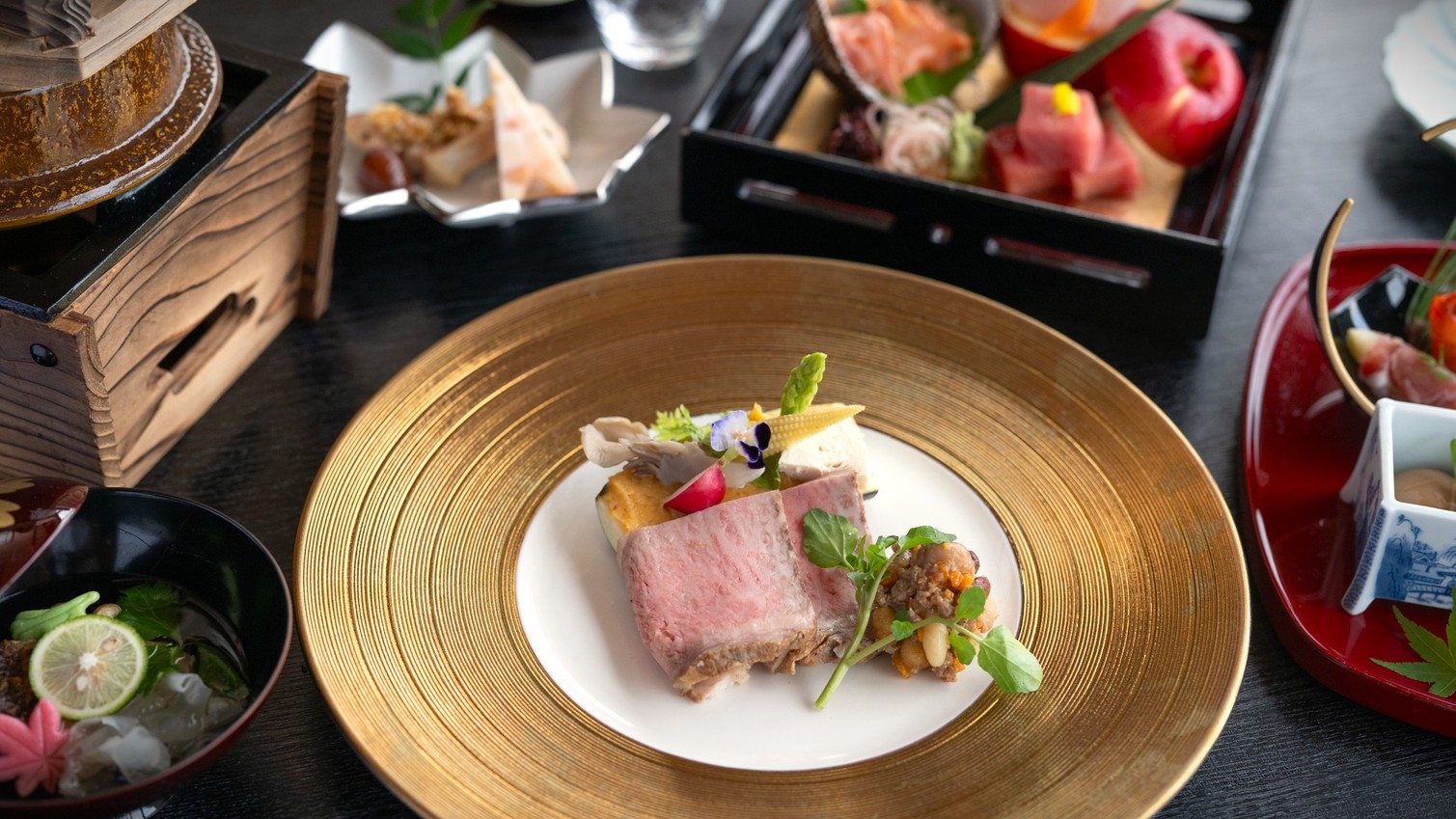 【夕食グレードアッププラン】◆夕朝食付◆絶品♪甲州名産４種付き和食会席料理 〜信玄の湯 湯村温泉〜