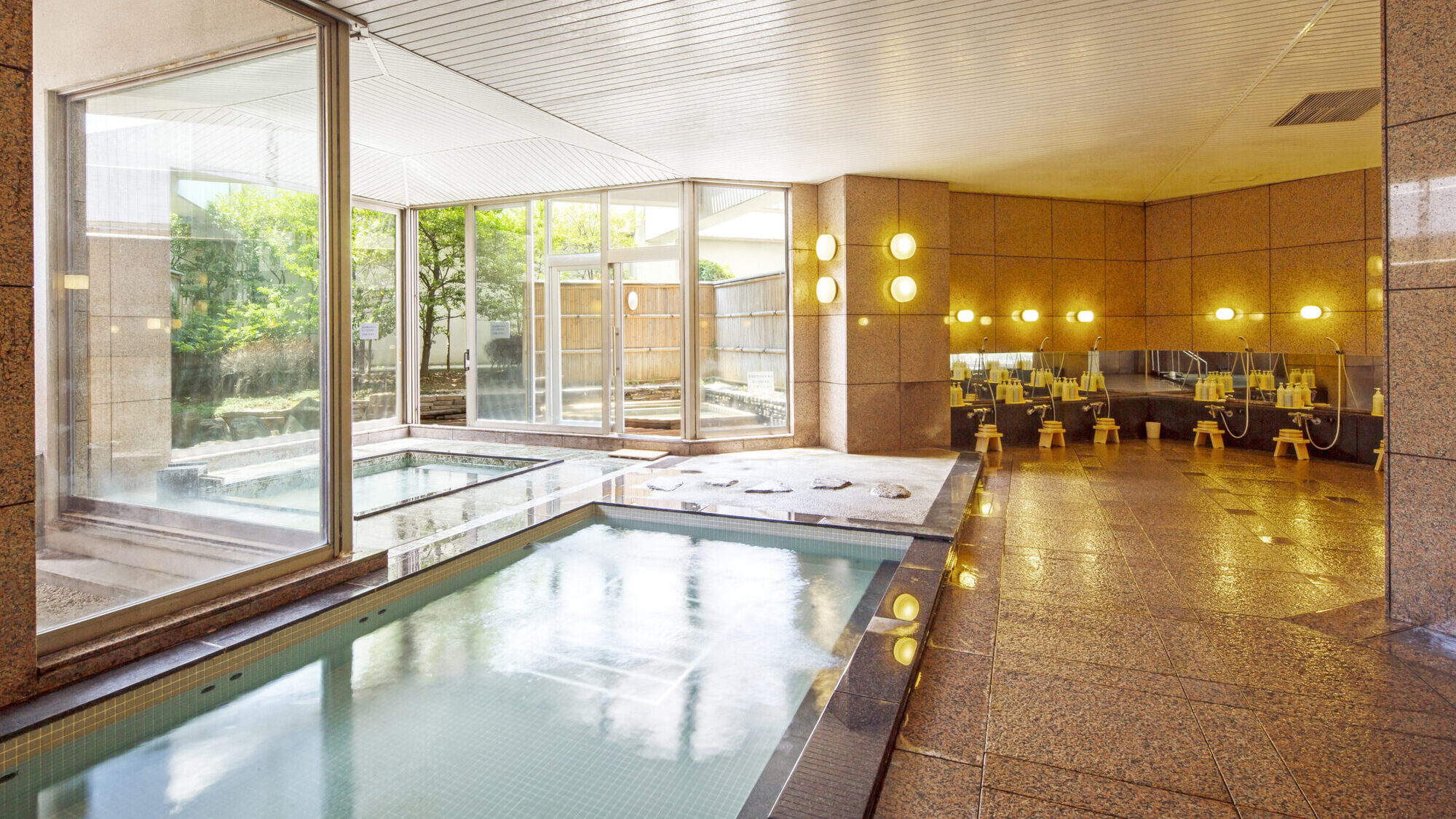 3階 温泉大浴場・露天風呂 「湯むら」　～信玄の湯 湯村温泉～