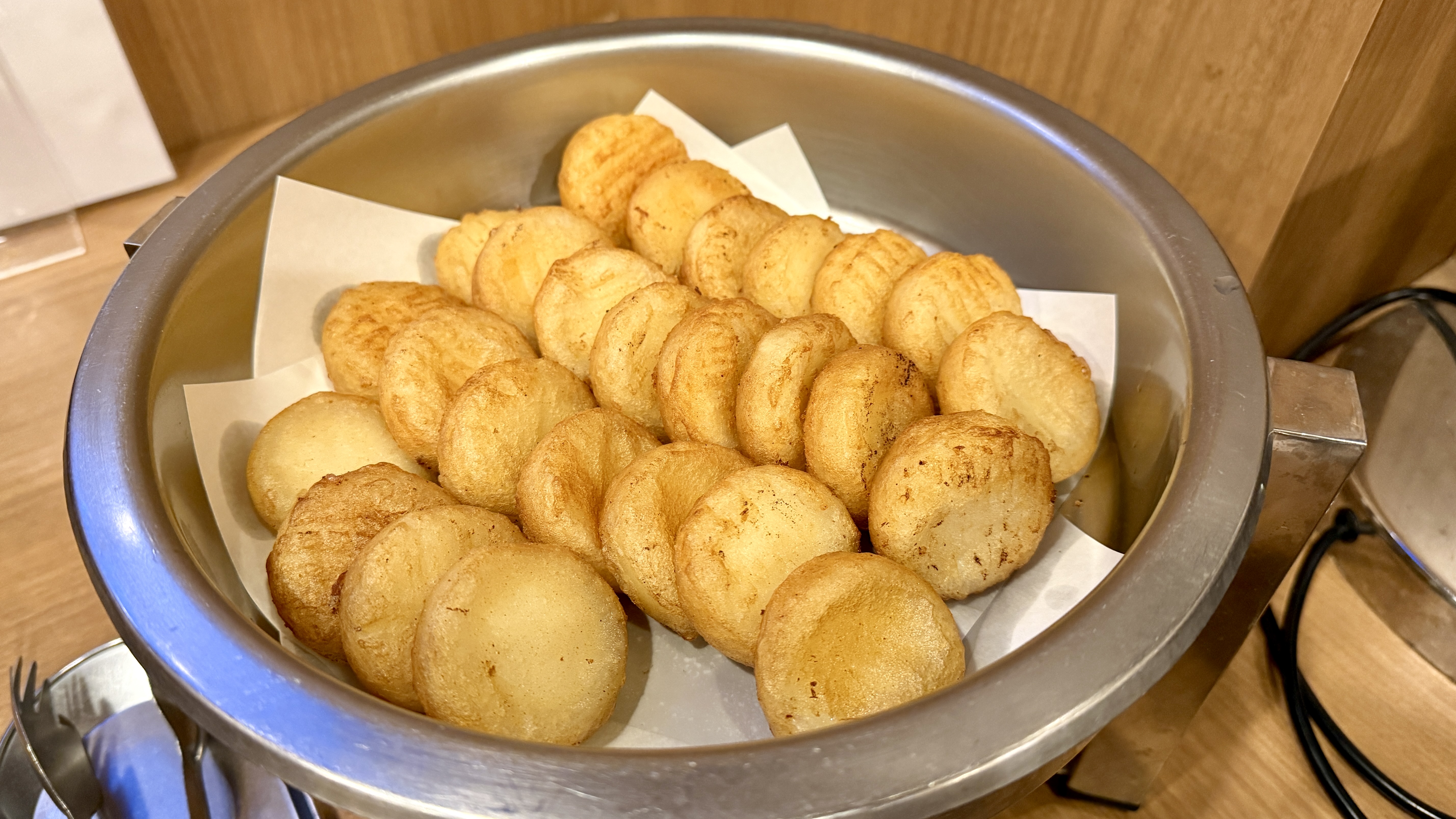 朝食　ポテもち