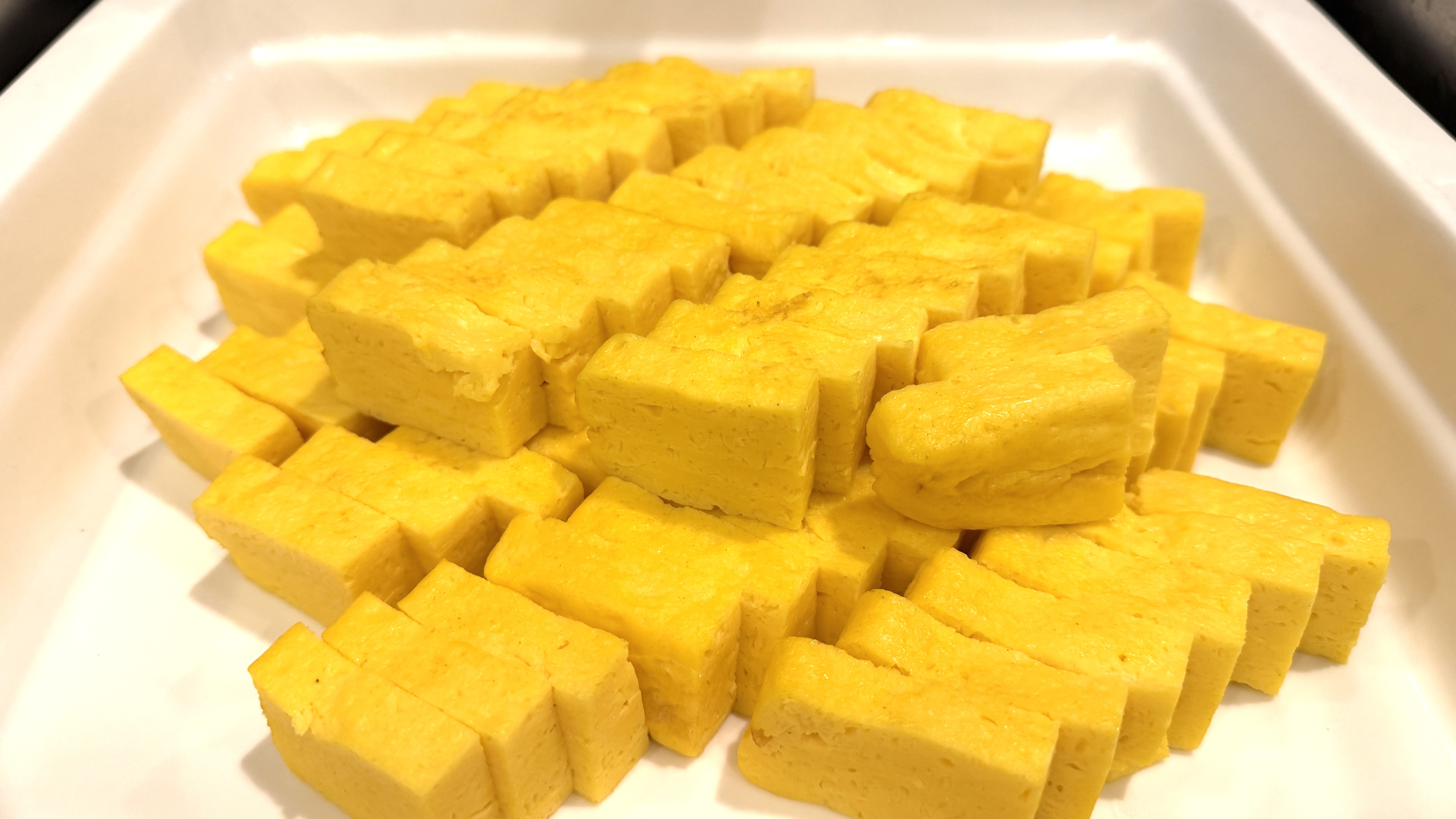 朝食　厚焼き玉子