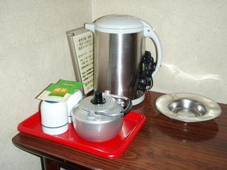 【完備】お茶とポット