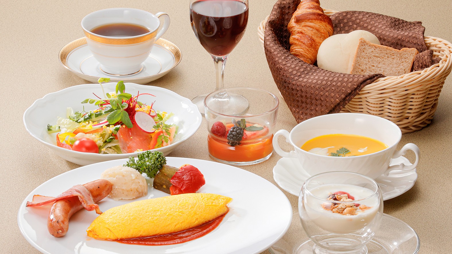 アメリカンブレックファスト（イメージ）