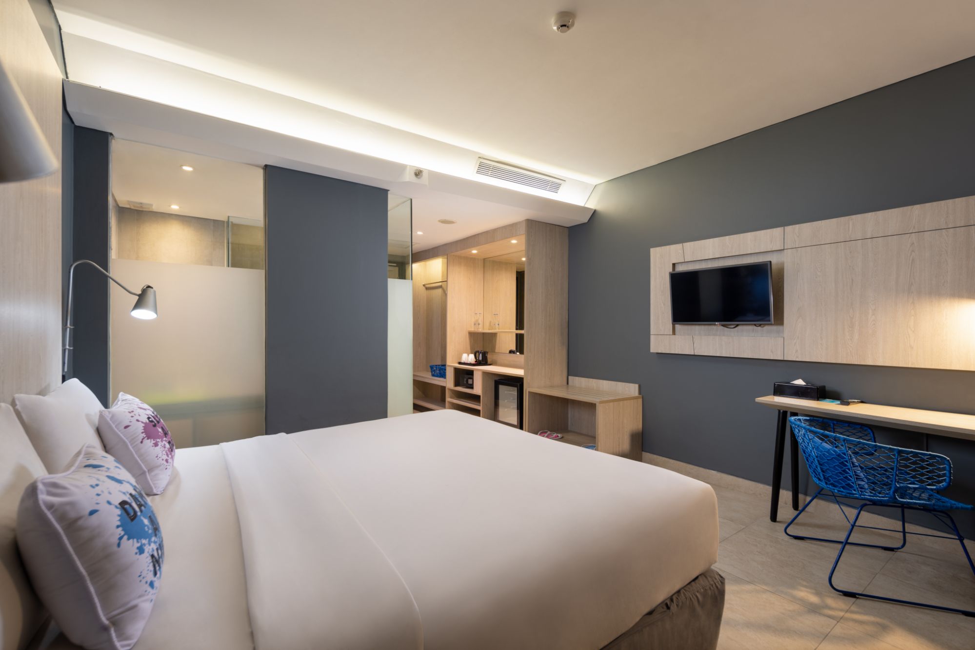 ソリア・デラックス(26平米) ダブルベッド　一例