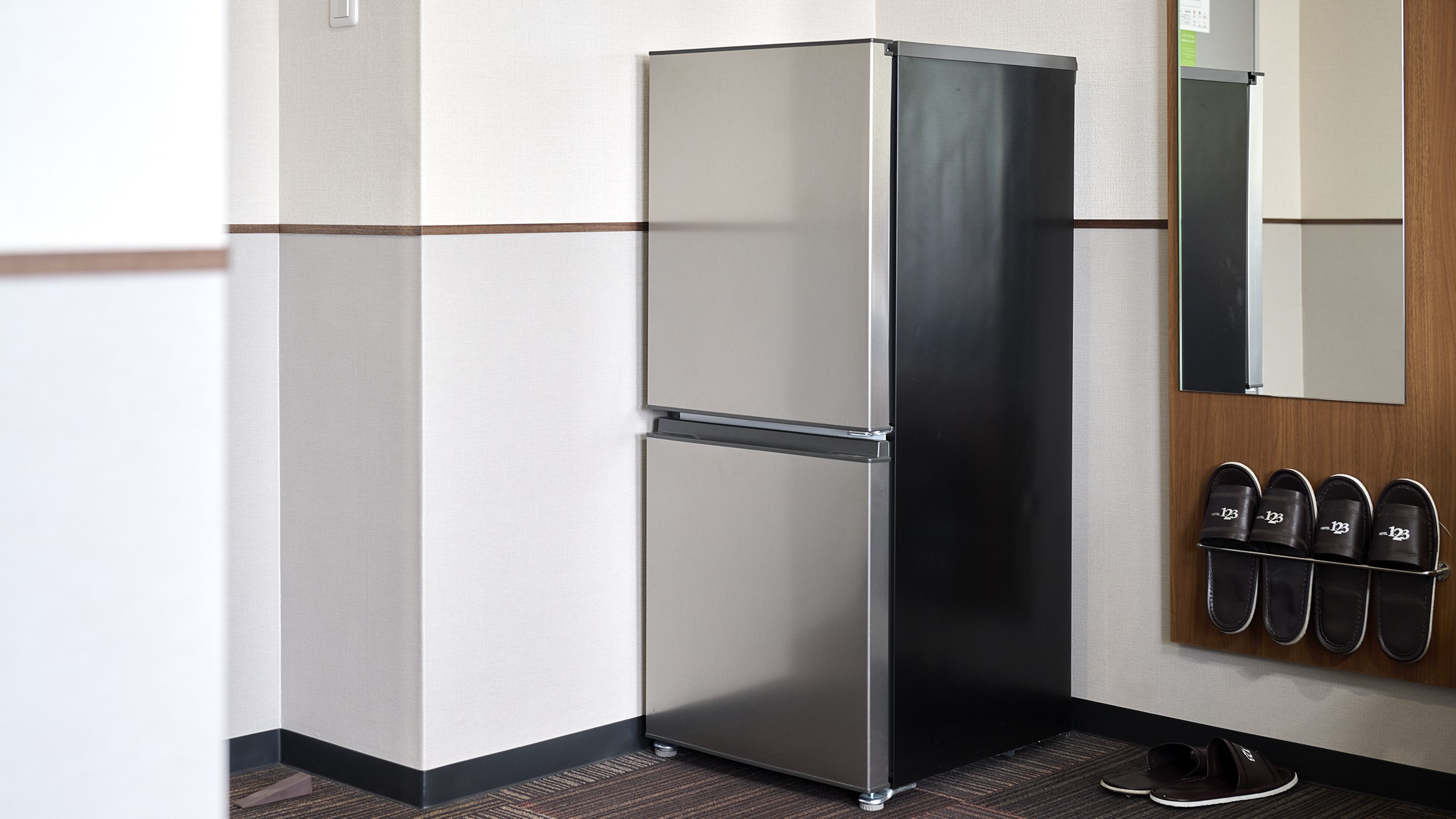 2ドア冷凍冷蔵庫