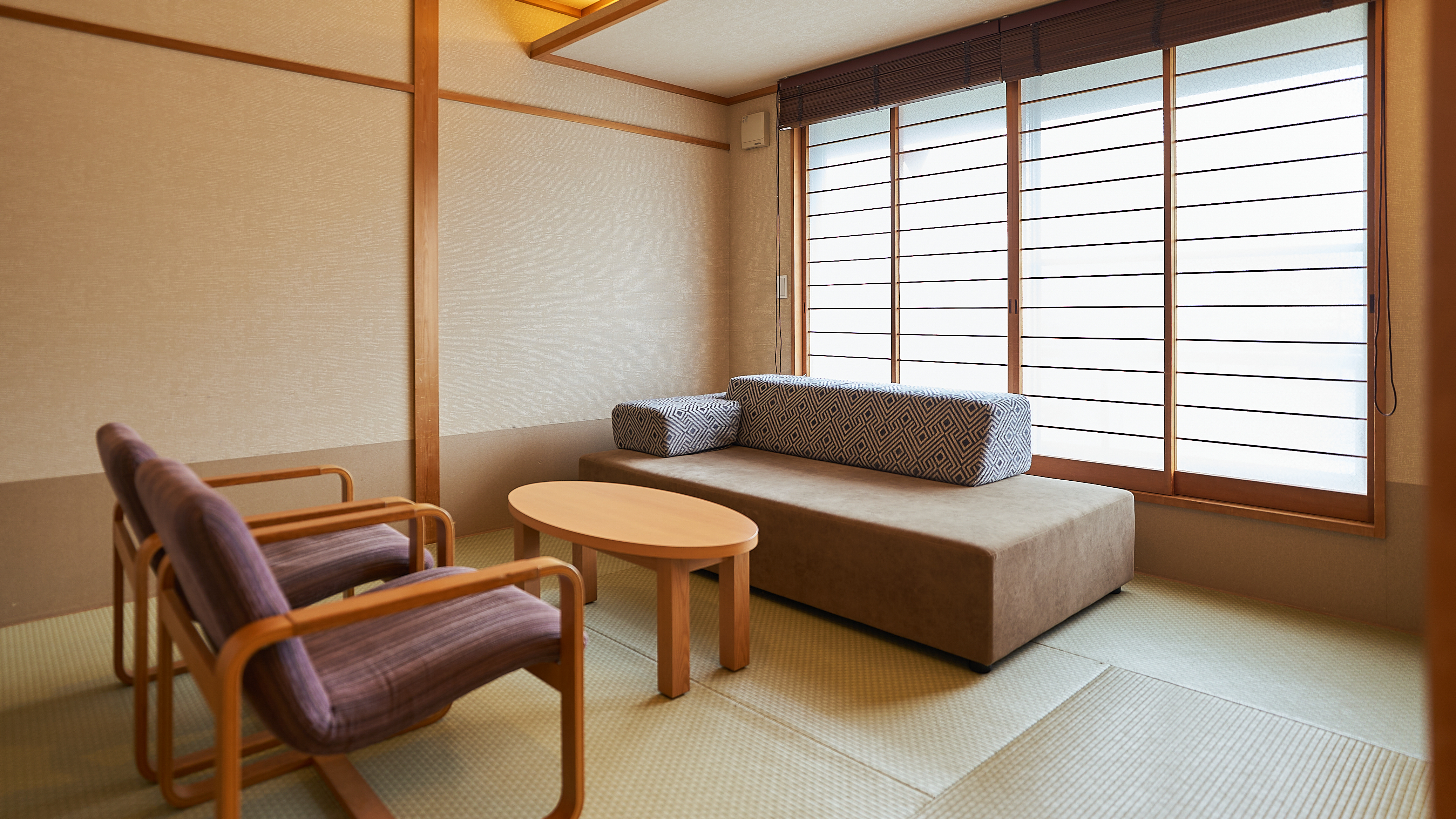 【温泉内風呂付】和室8畳＋ベッド