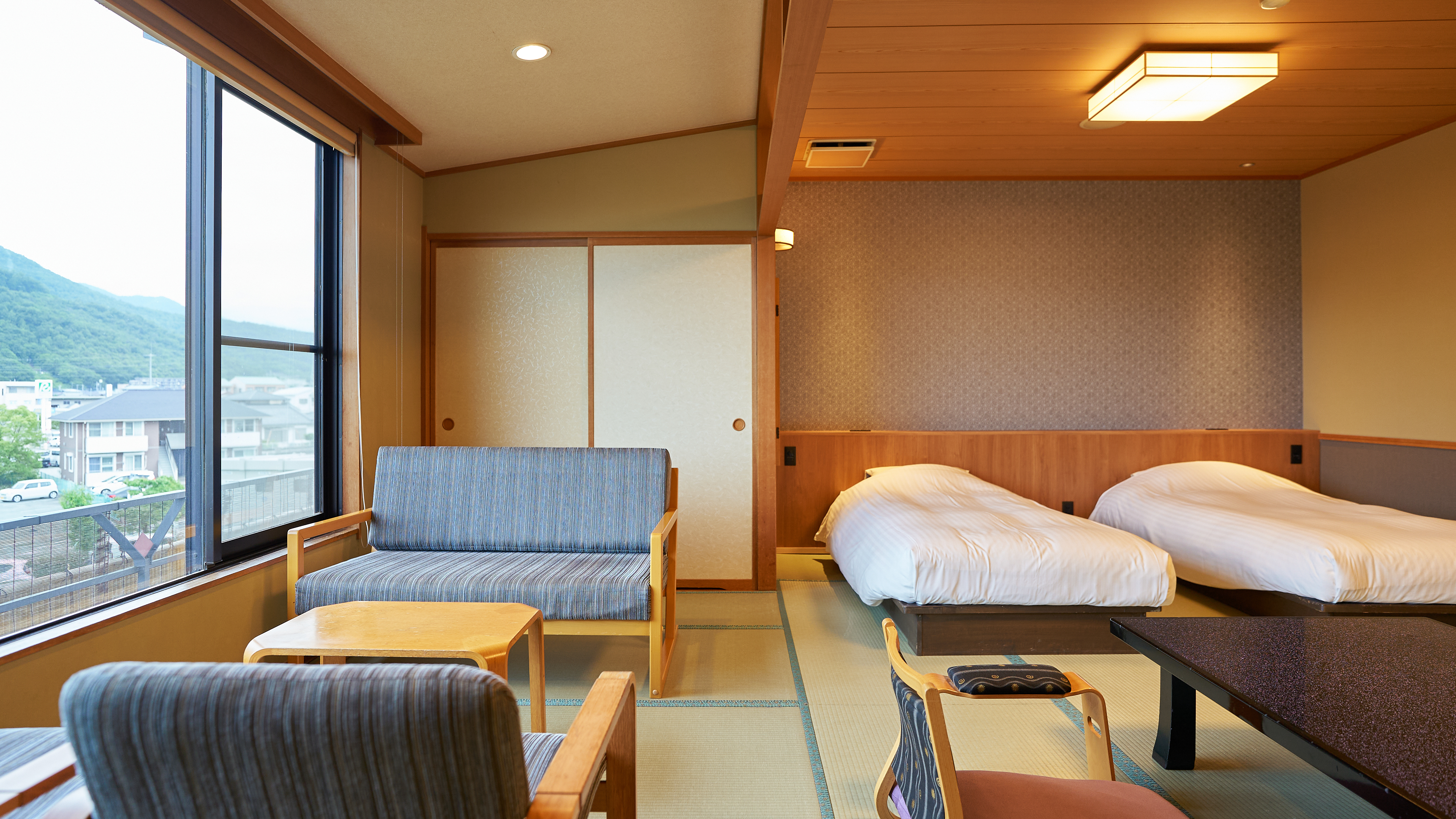 【湯美亭】スタンダード和室12畳／ベッド