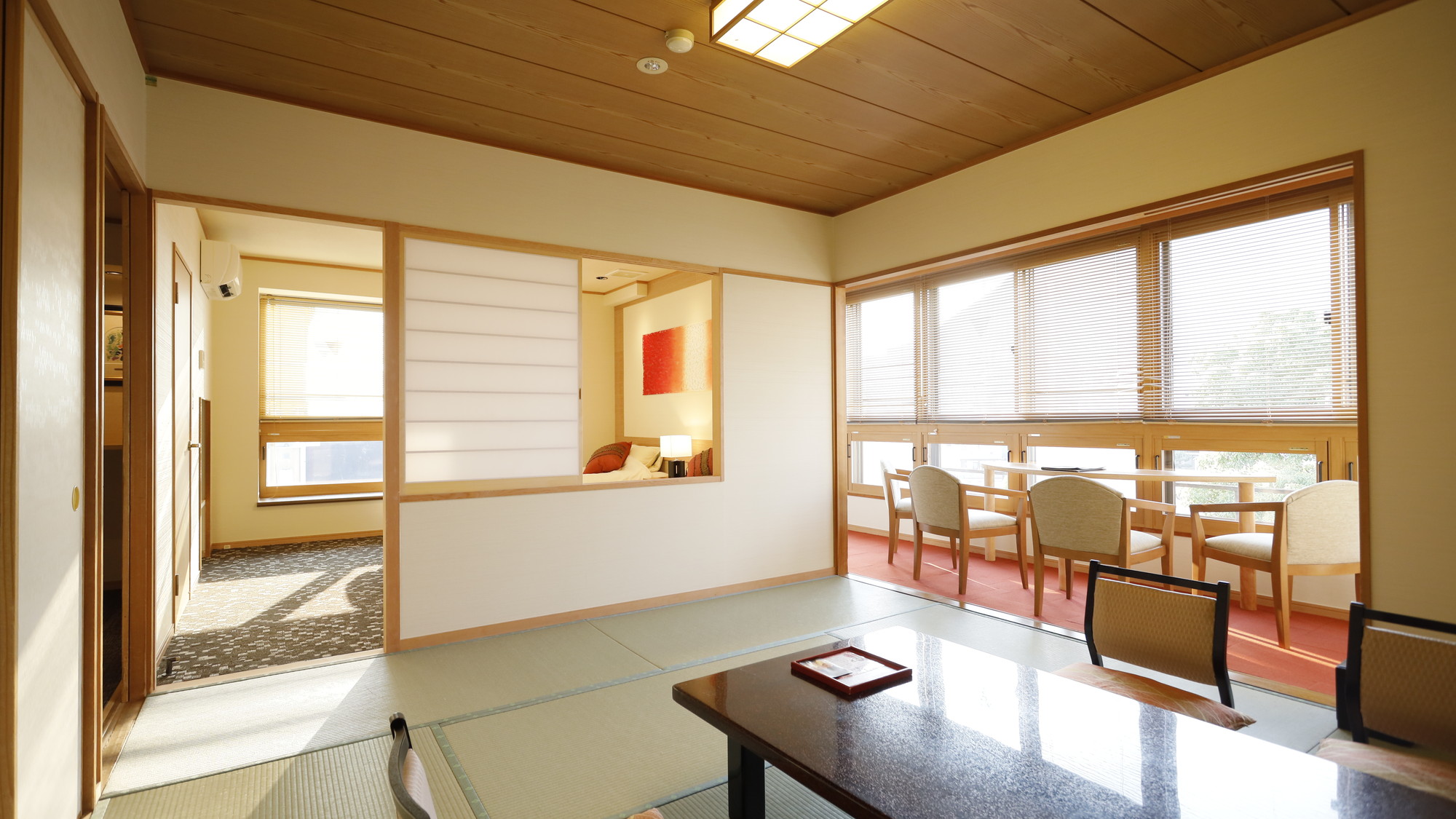 【四季亭特別室】ベッドルーム＋和室＜禁煙＞※一例