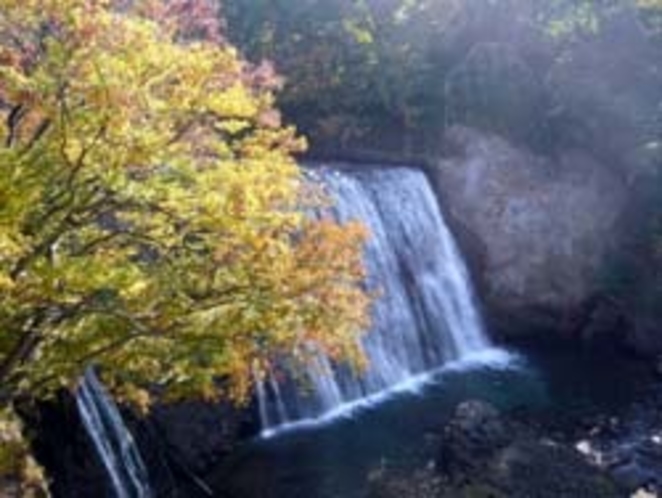 勝沼堰堤　祇園の滝