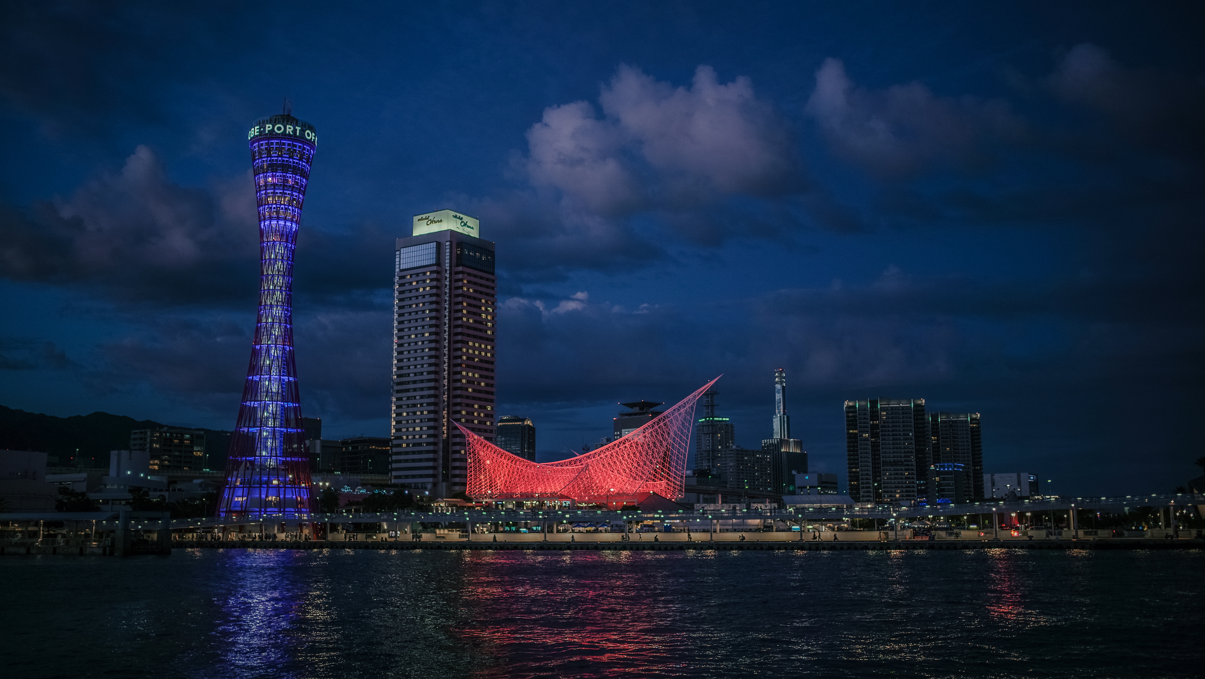 ポートタワー夜景