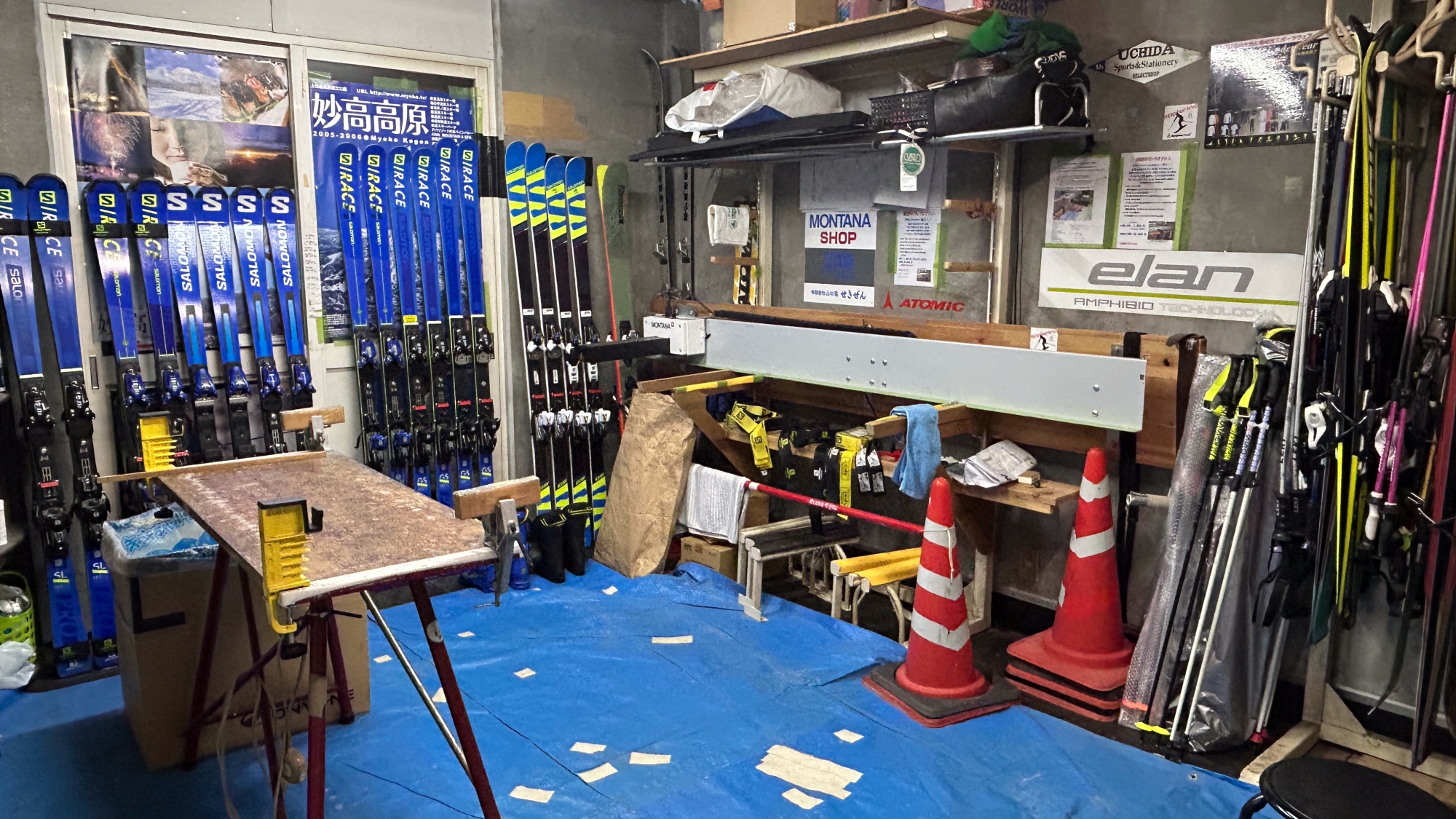 *チューンナップルーム/細かい板の調整などはこちらで調整可能です