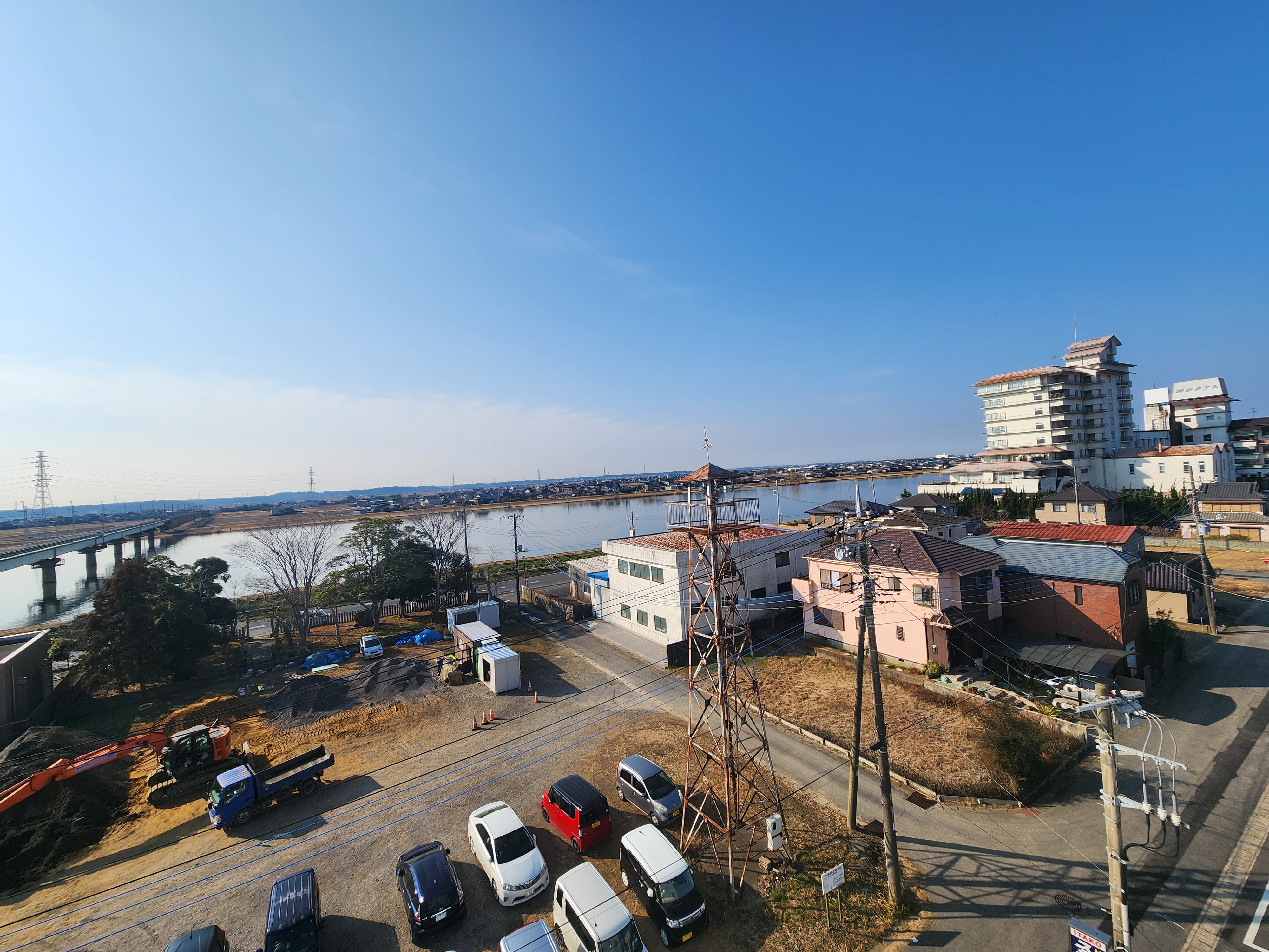 喫煙和室からの眺望