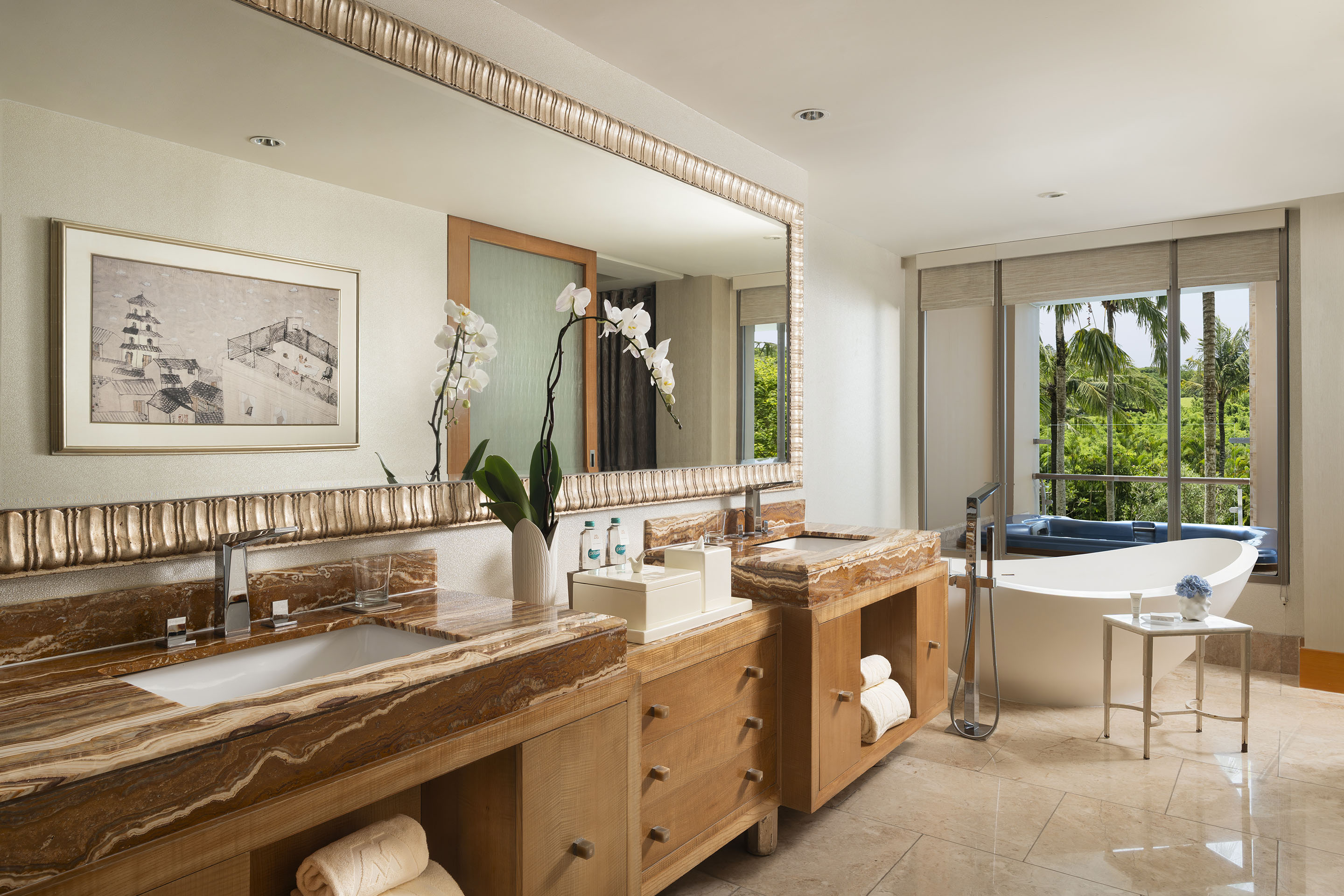 バロンガーデンスイート　バスルーム（一例）