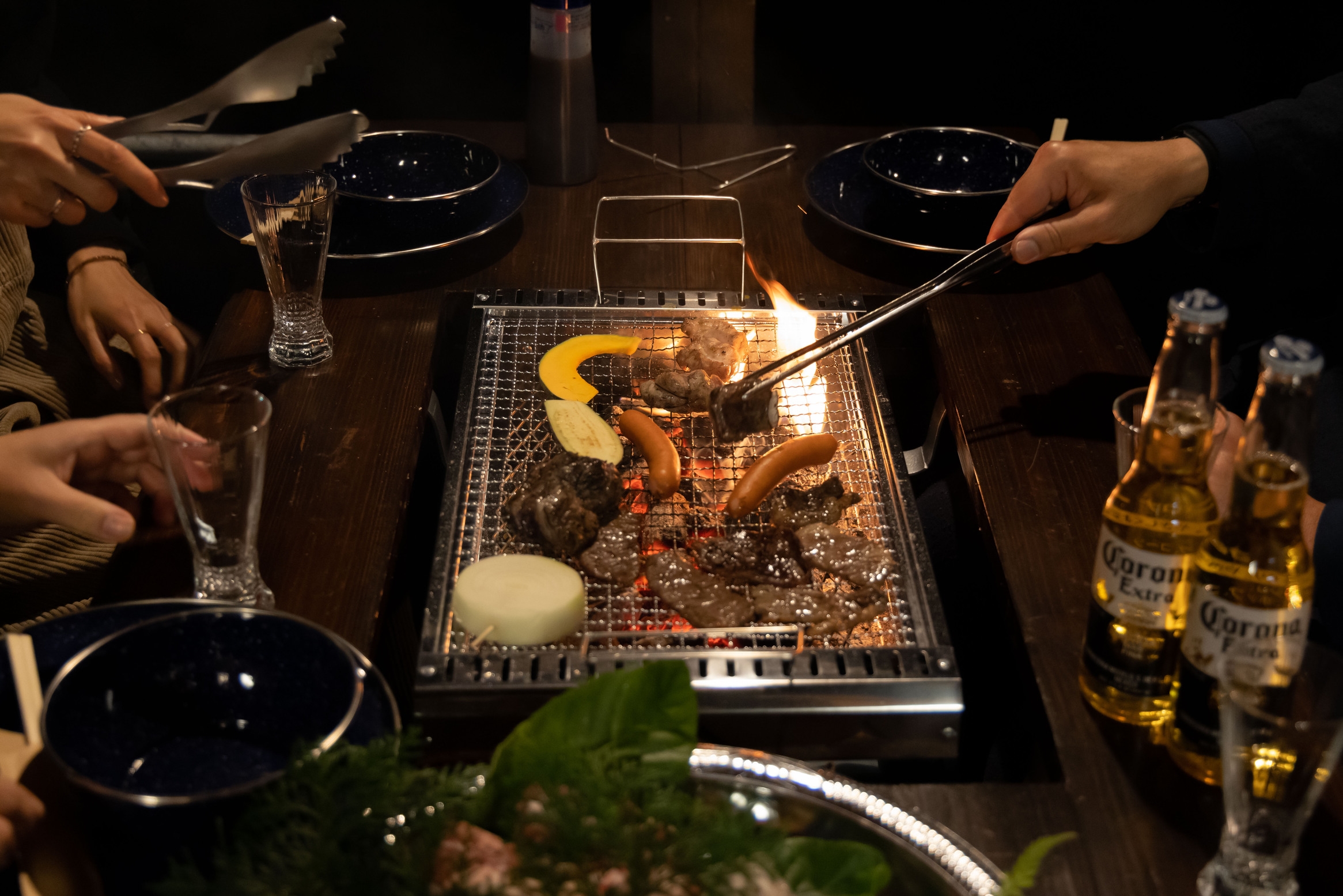 【夕食はBBQ！一泊夕食付プラン】四万十川の幸＆四万十牛の究極BBQセット