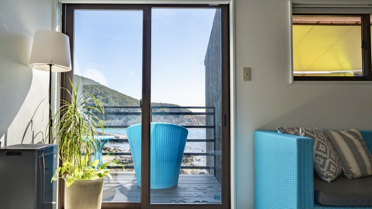 オーシャンフロント｜離れ和洋室／源泉かけ流し露天風呂付