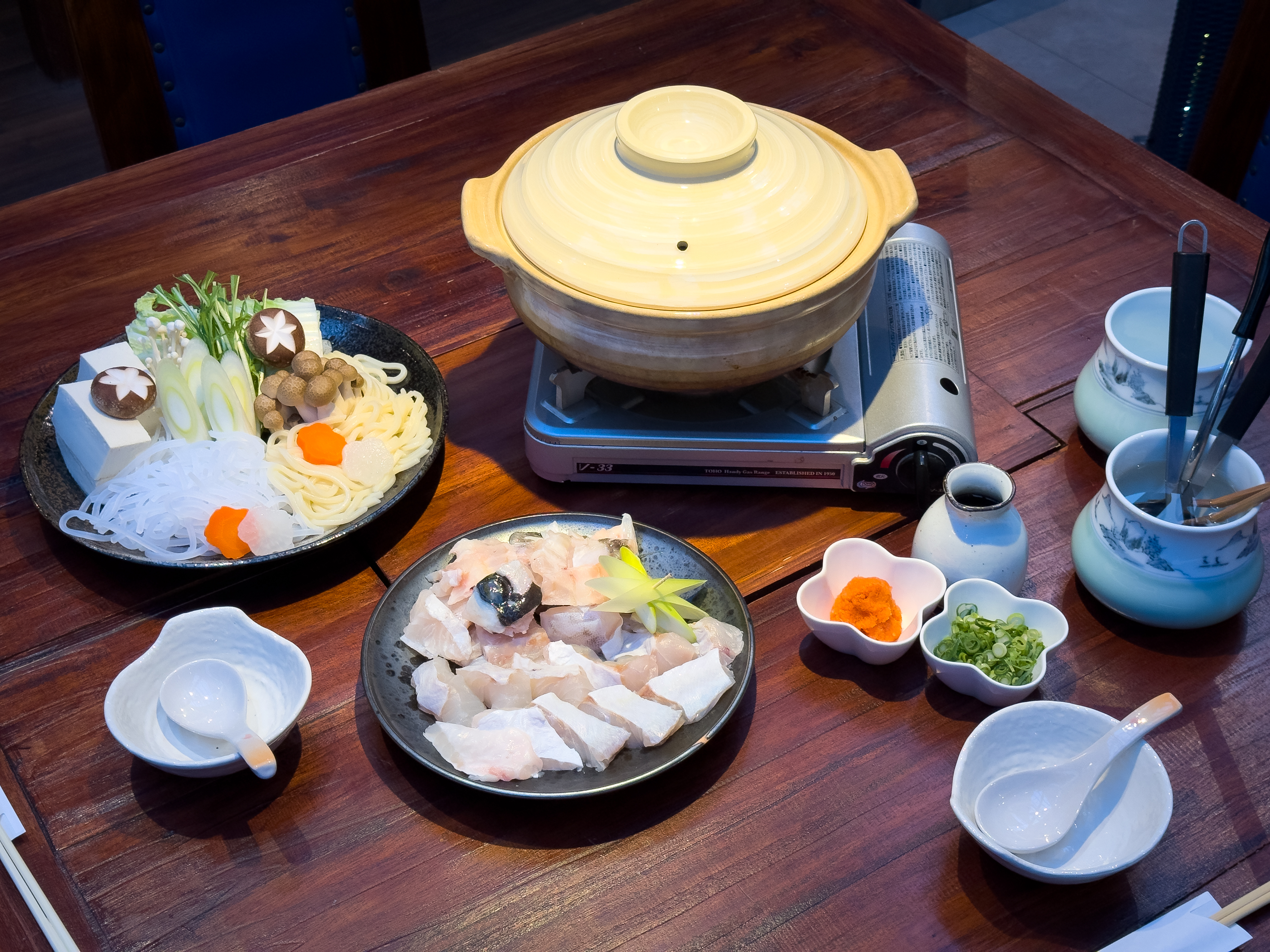 特別プラン「クエ鍋」