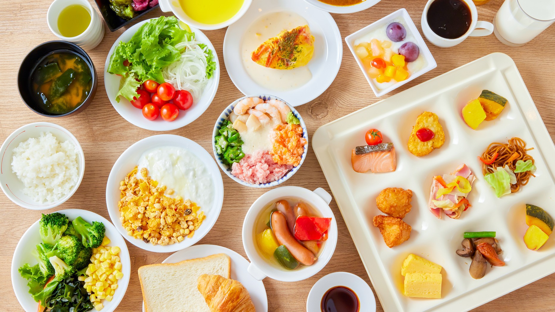 【楽天トラベルサマーSALE】健康的な朝ごはんで活力チャージ！朝食バイキング付プラン＜大浴場完備＞