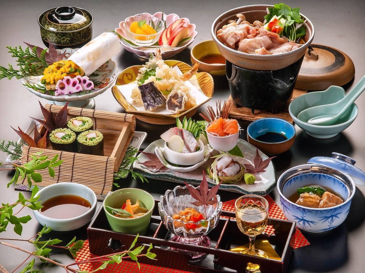 【季節の会席「雅（みやび）」】迷った時はコレ☆当館一番人気の会席プラン　【全11品】