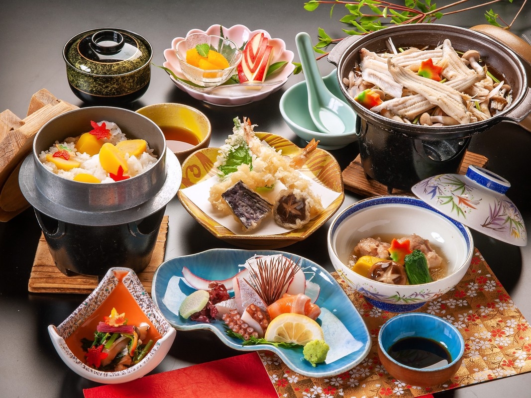 【季節の会席「和（なごみ）」】湯治にもオススメ☆旬の味覚をご堪能下さい【全9品】