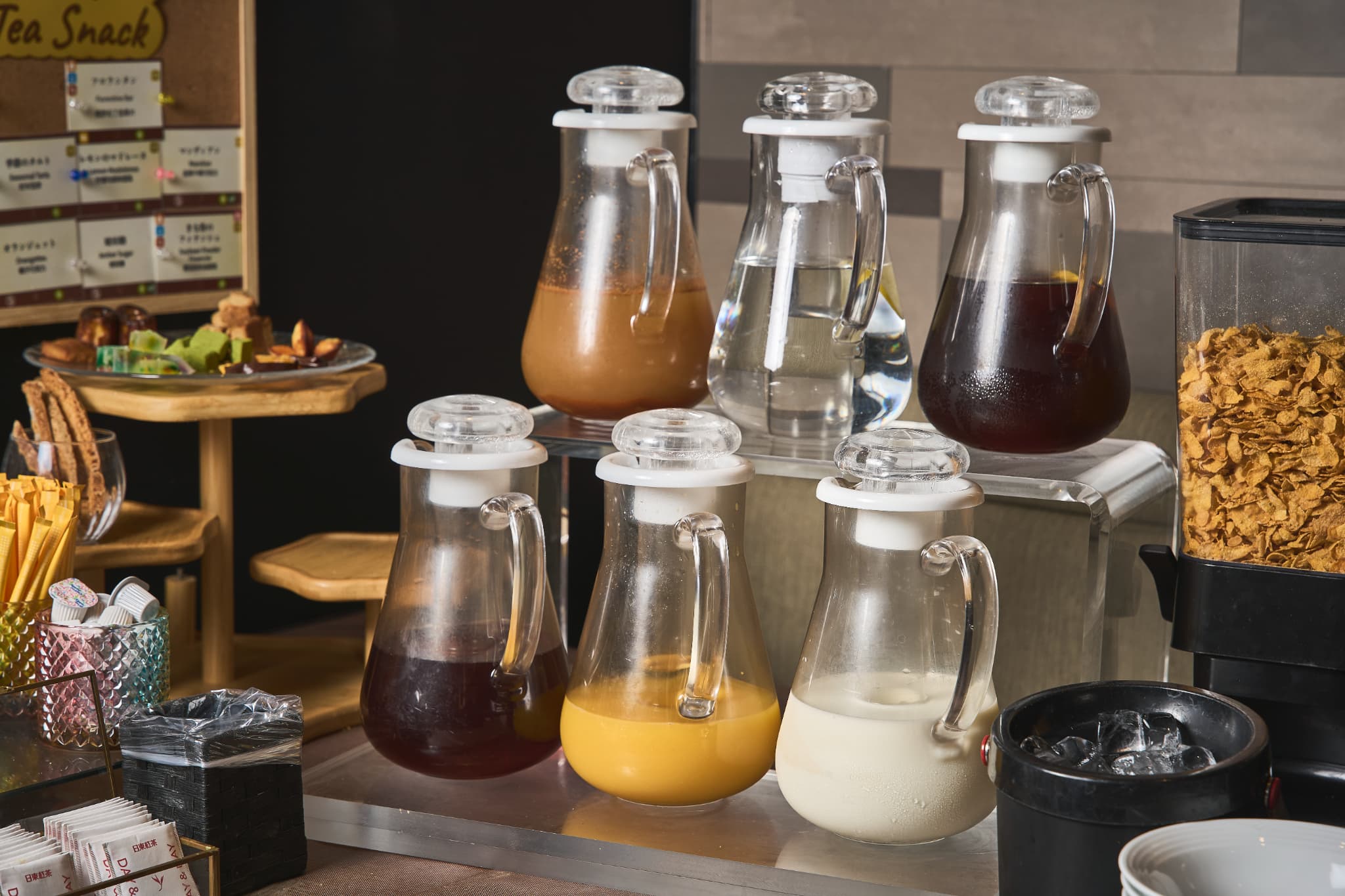 朝食ビュッフェ