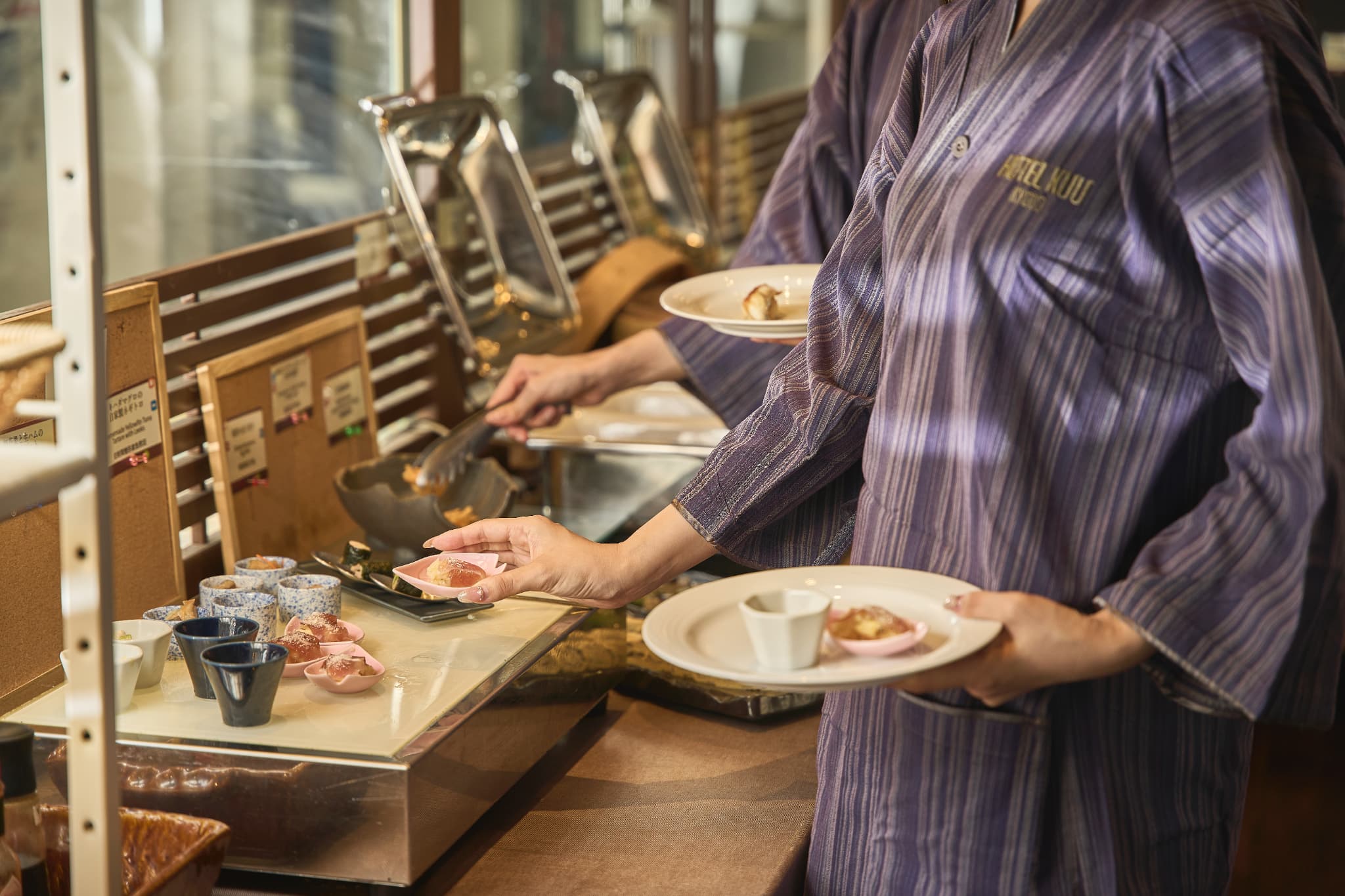 朝食ビュッフェ