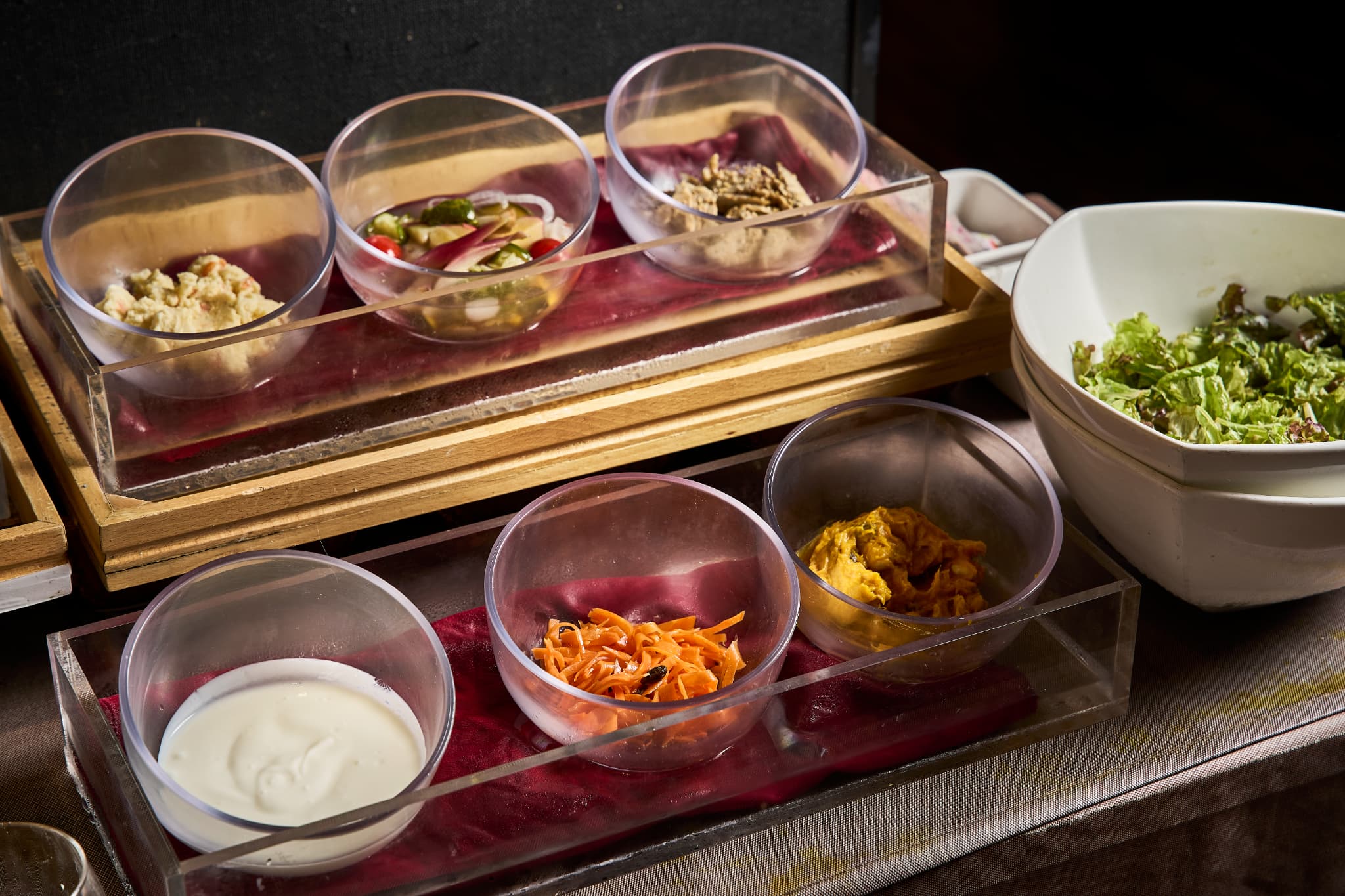 朝食ビュッフェ