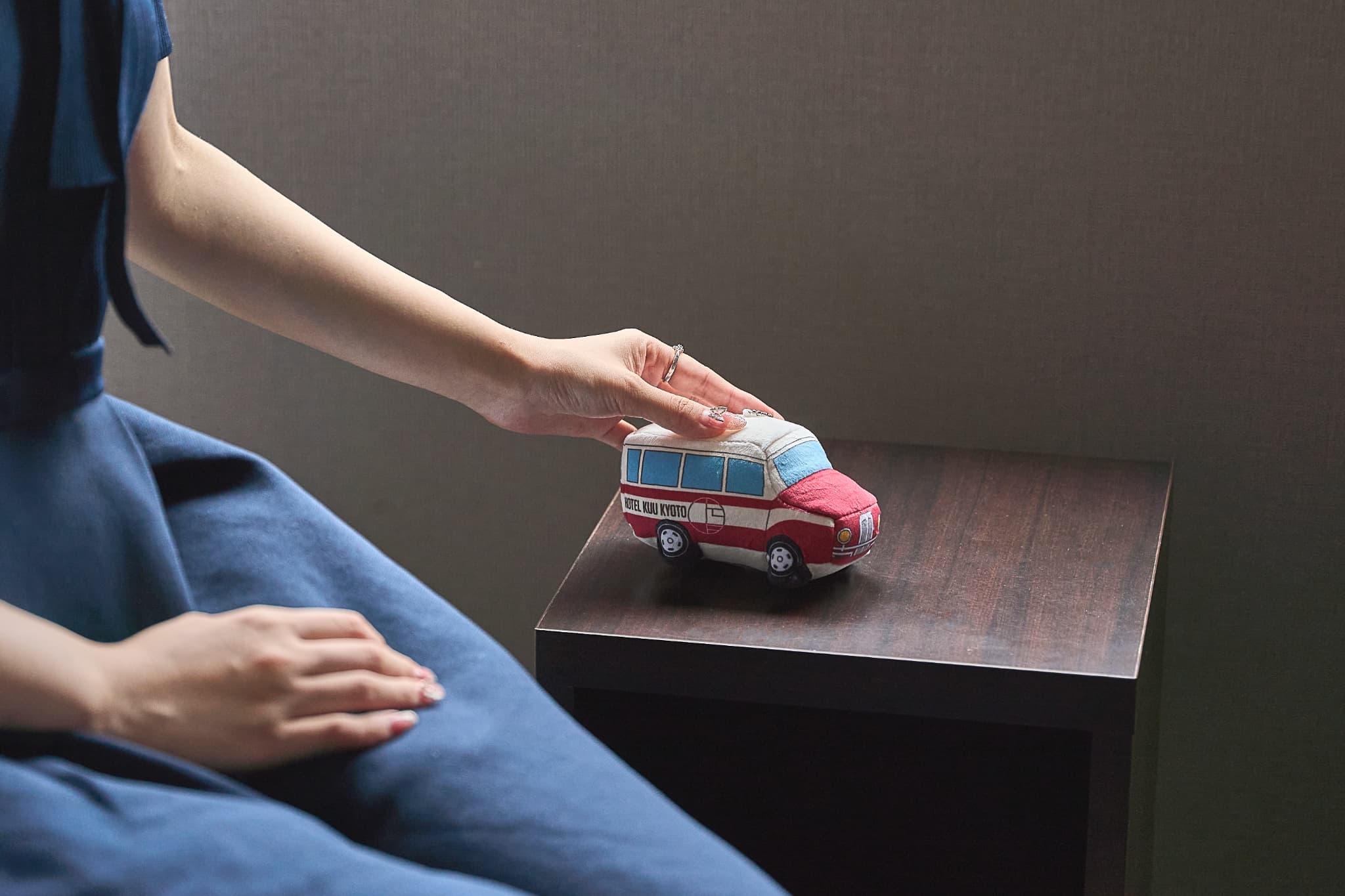 バスぬいぐるみキーホルダー