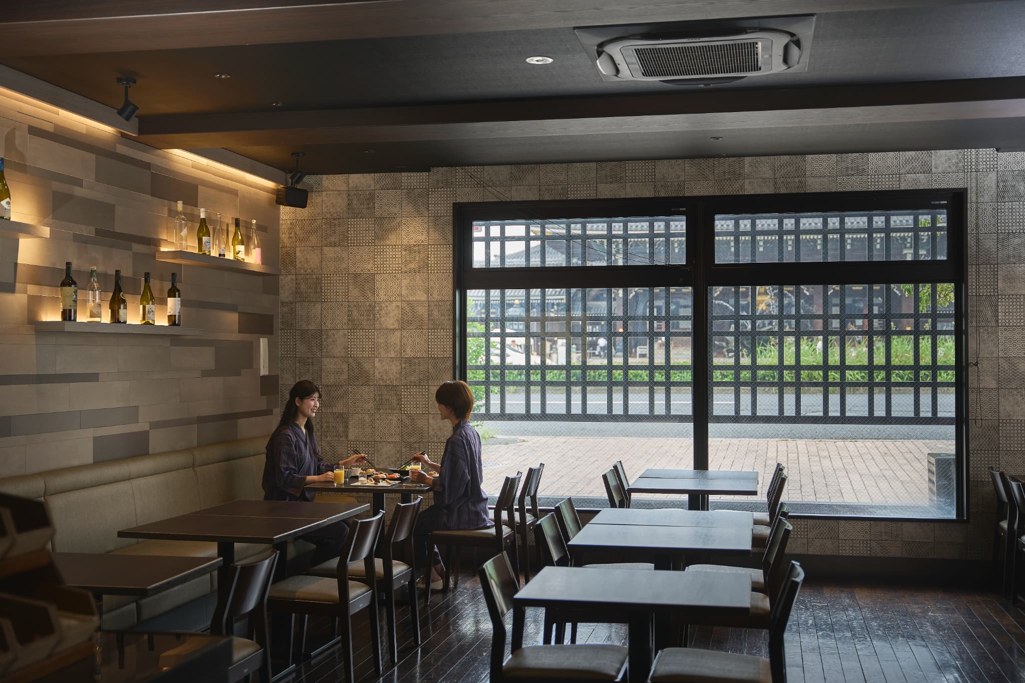 朝食ビュッフェ