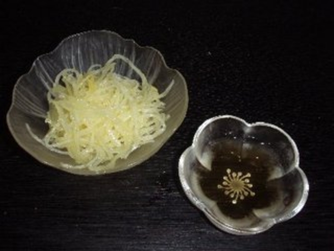 金糸素麺とツユ