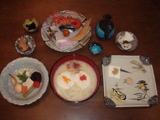 京風おせち料理。