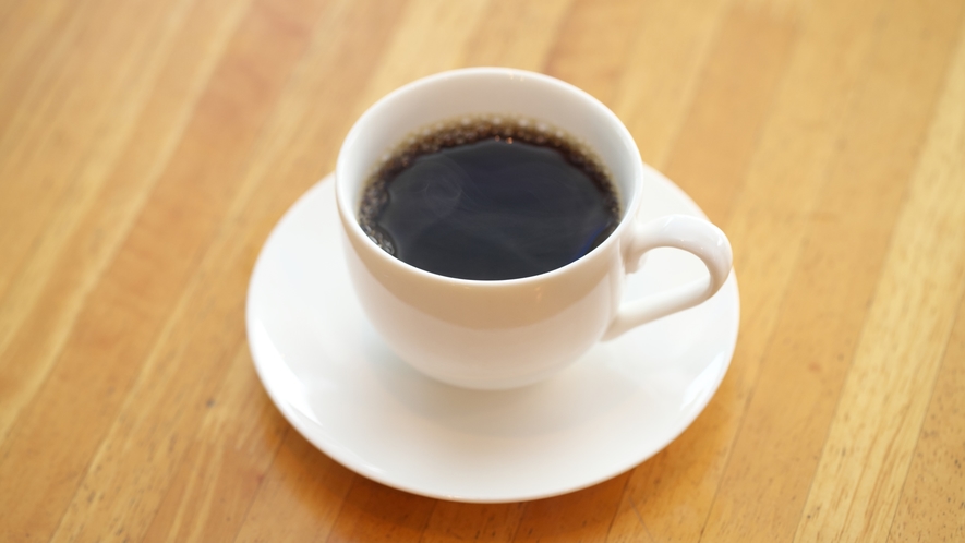【朝食バイキング】食後に温かいコーヒーもご用意しております。