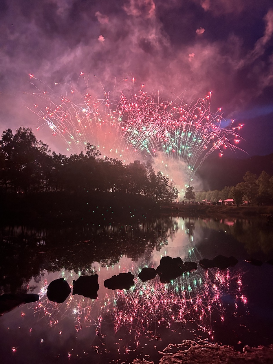 *・。*・。*・。☆天空の夜空に咲く 乗鞍高原 はなびりうむ☆  *・。*・。*・。・。*・。