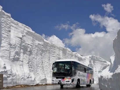 ≪期間限定☆プライスSALE!≫春山バスに乗って天空の雪回廊へ。