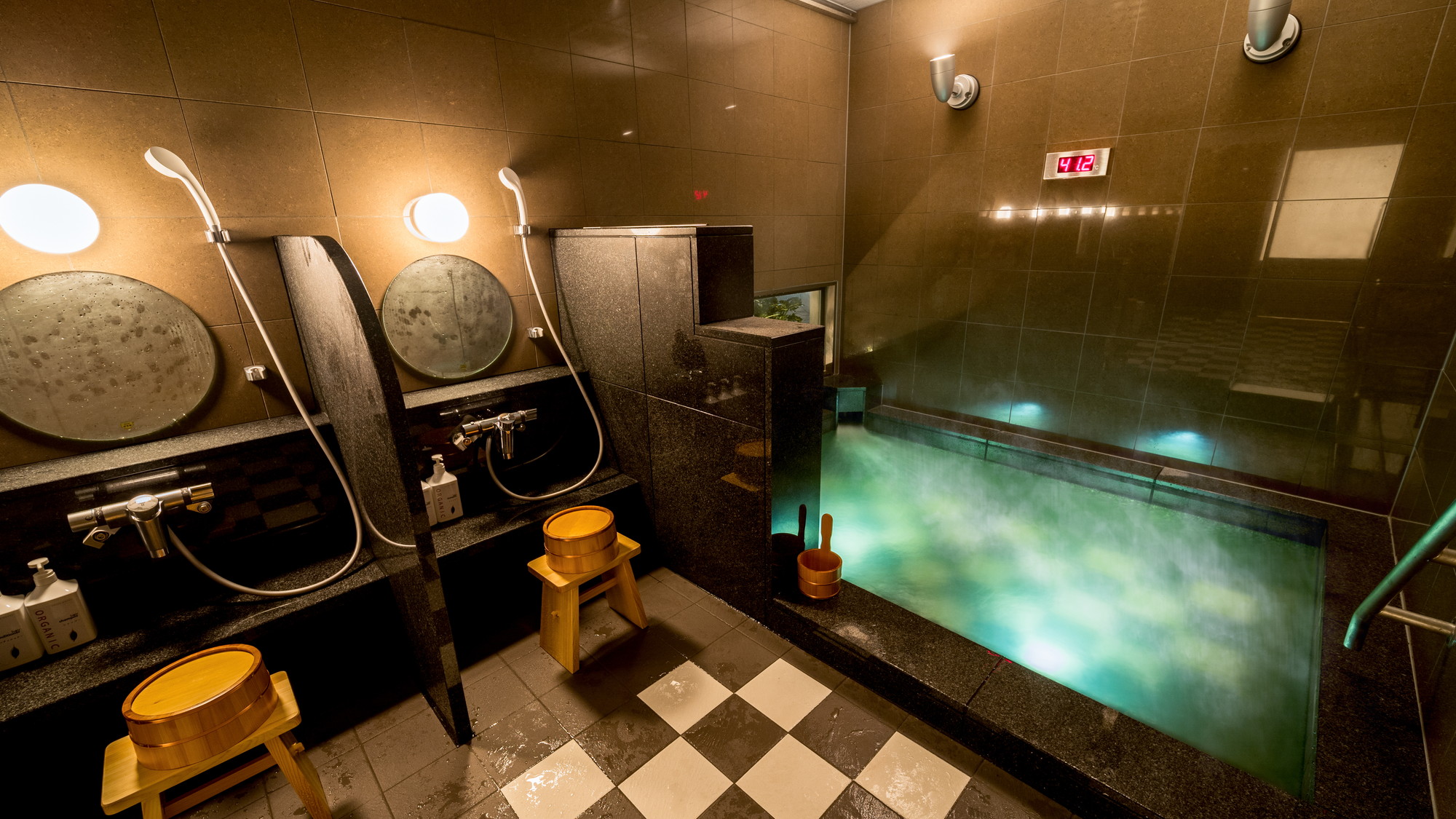 男女別で時間を気にせず満喫できます