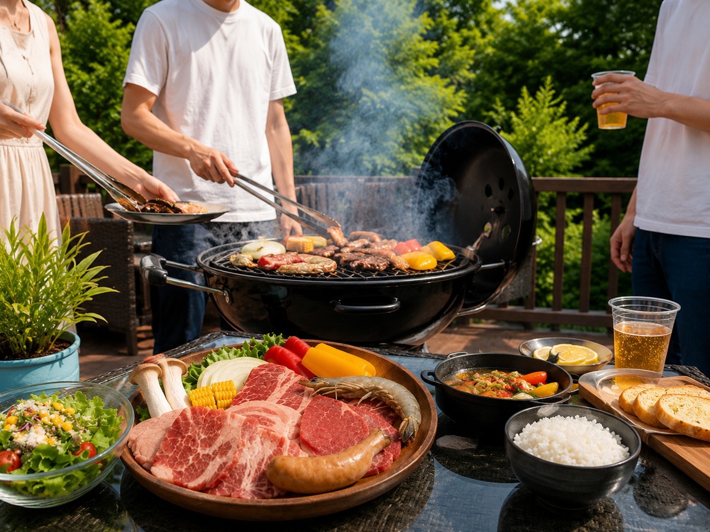 【アネックス・スペシャル】開放的なテラスで楽しむBBQプラン