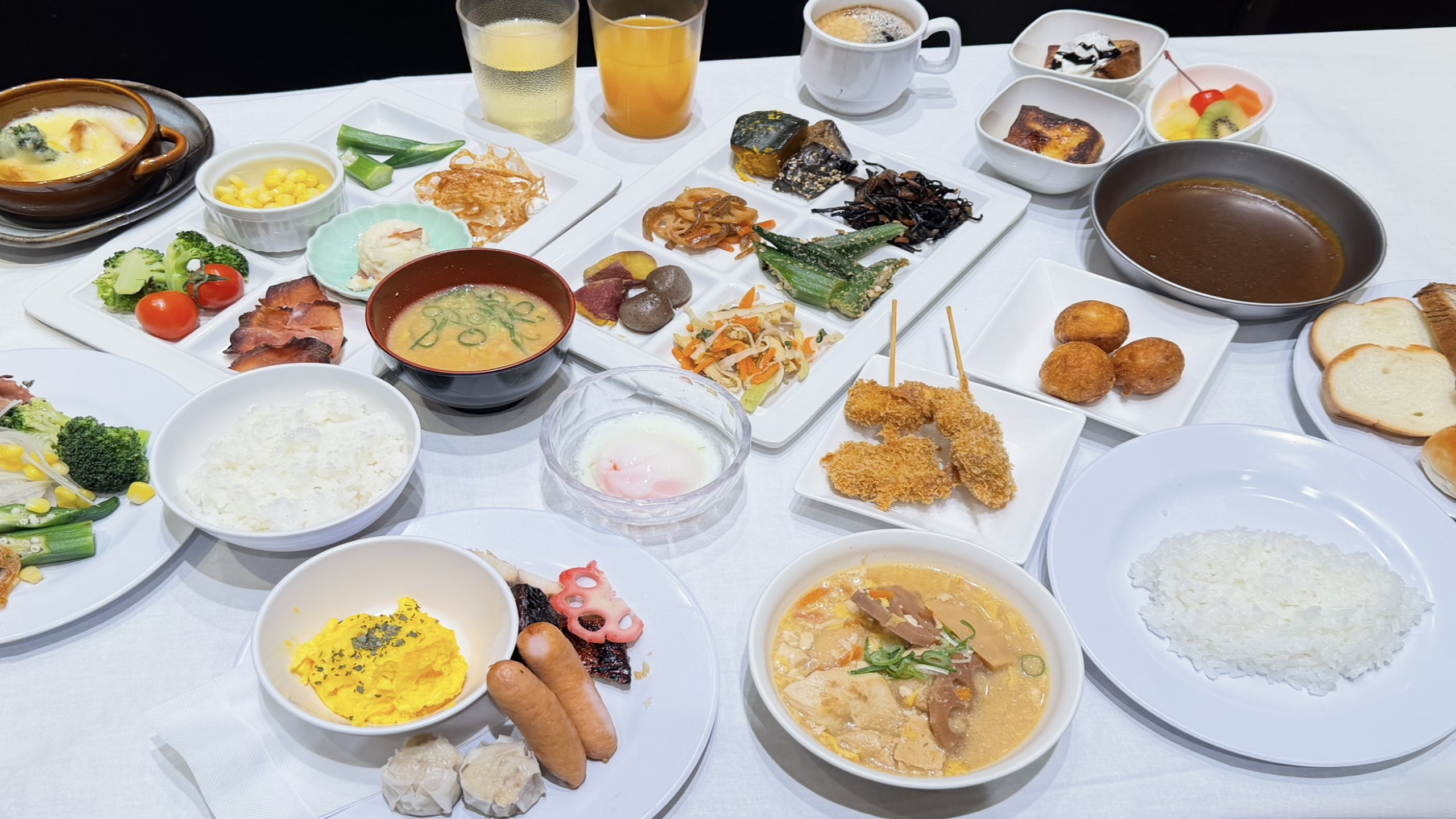 【朝食】30種類以上の和洋ビュッフェ